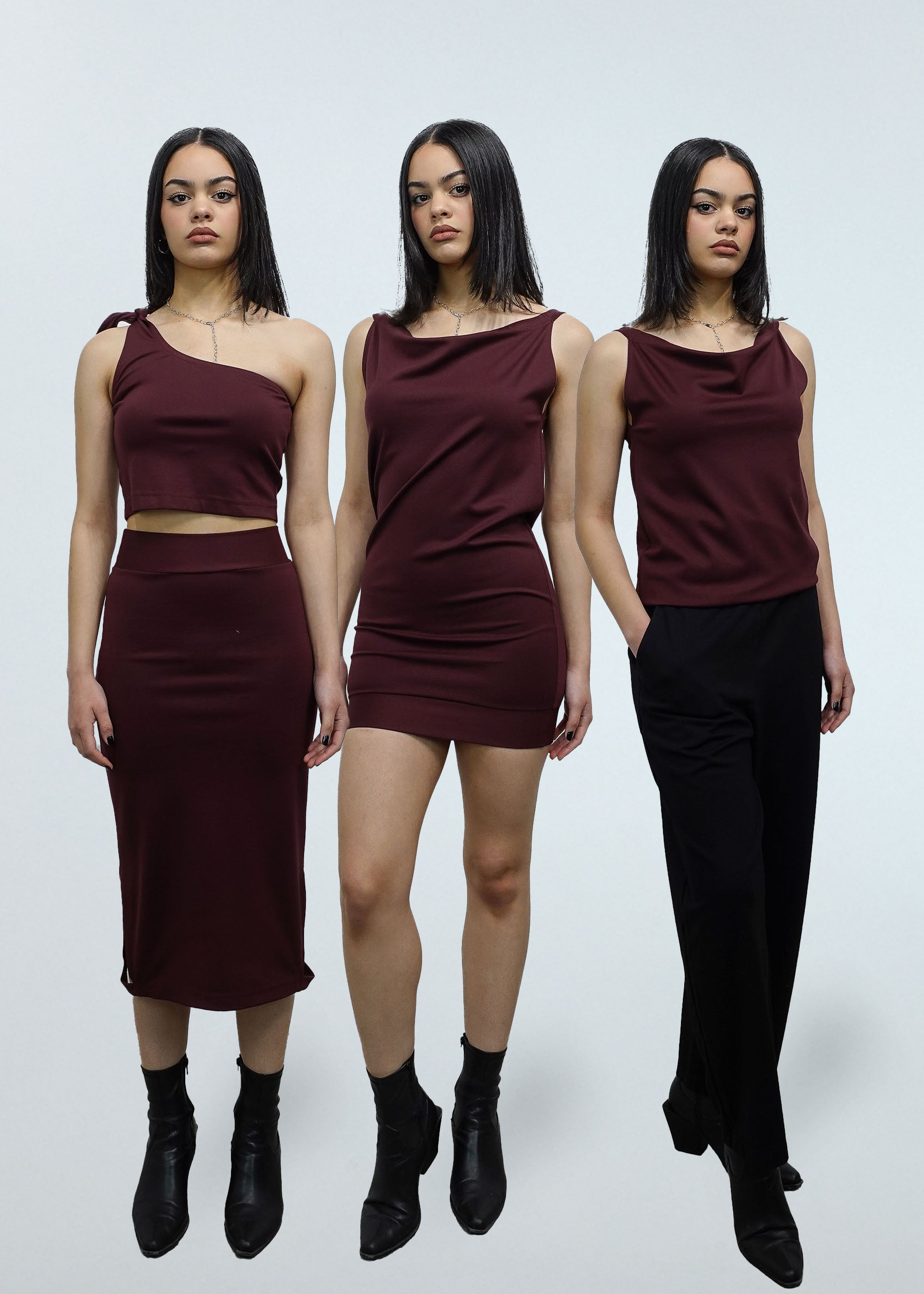 Albatross 3-in-1 in Burgundy