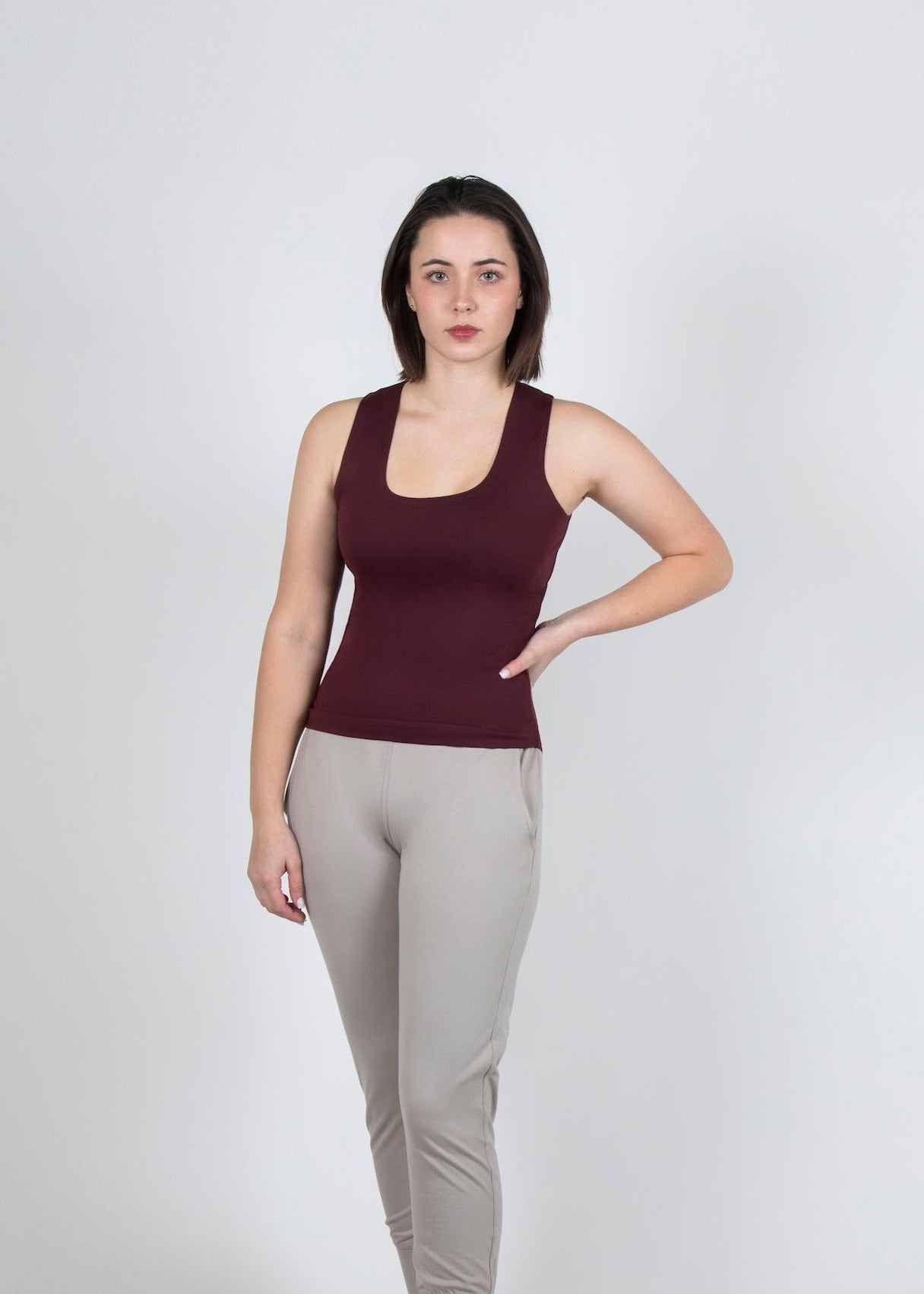 Sparrow Top 2-in-1 in Burgundy