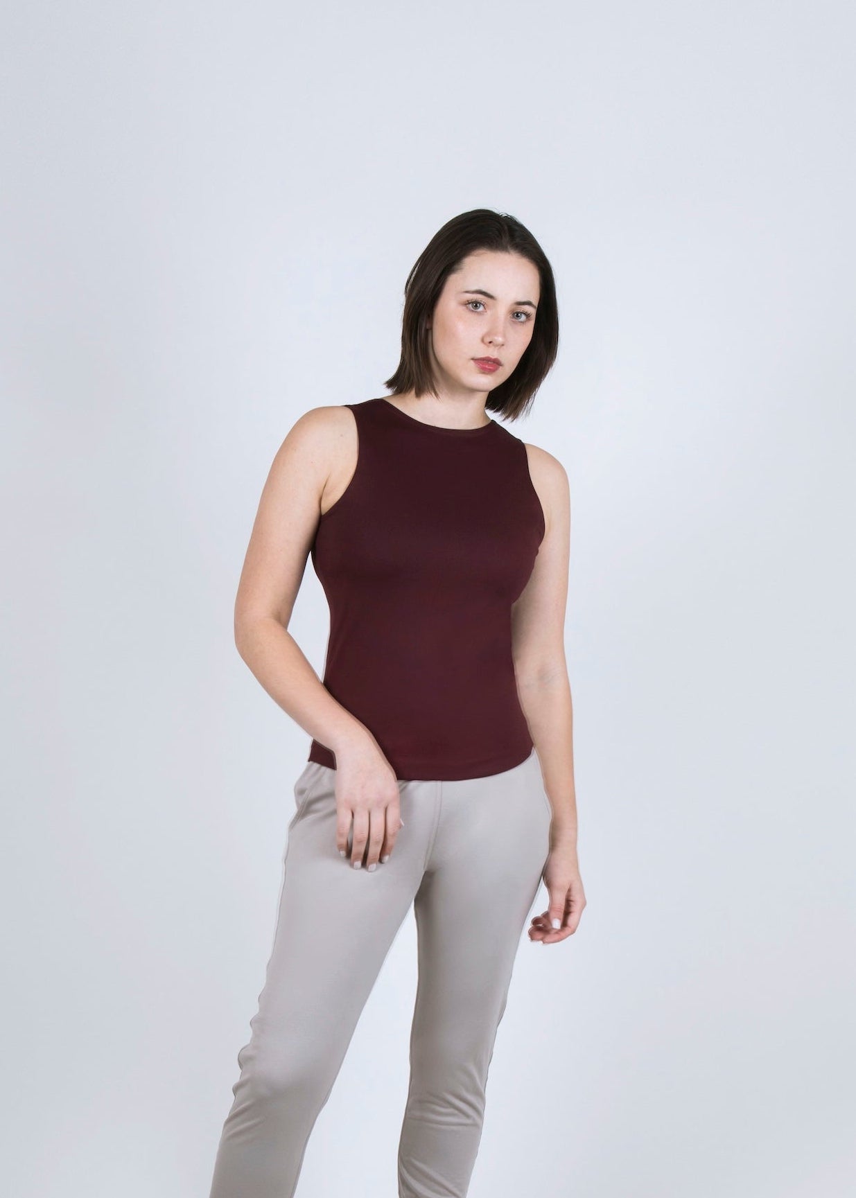 Sparrow Top 2-in-1 in Burgundy