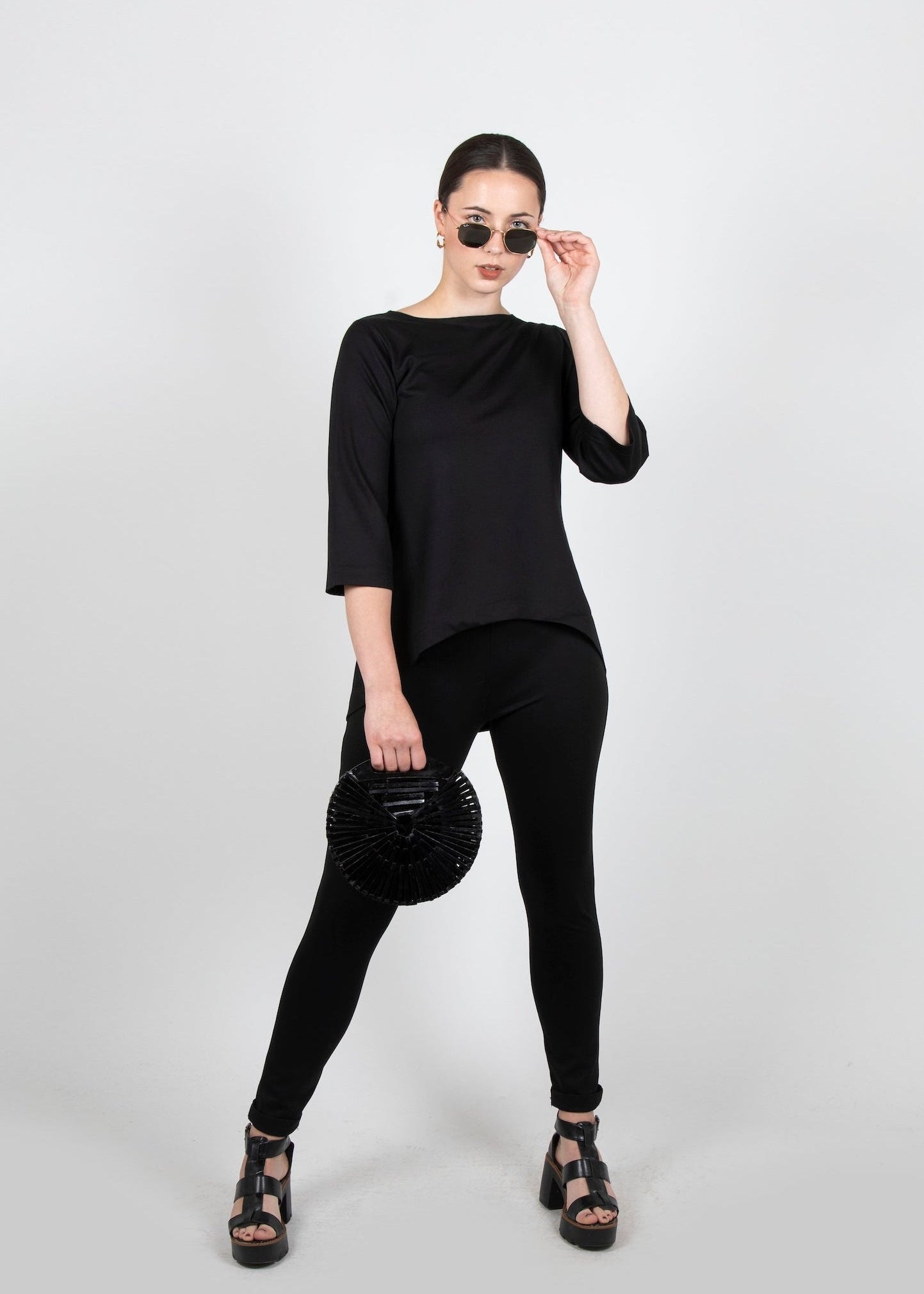 Ibis Long Top 2-in-1 in Black