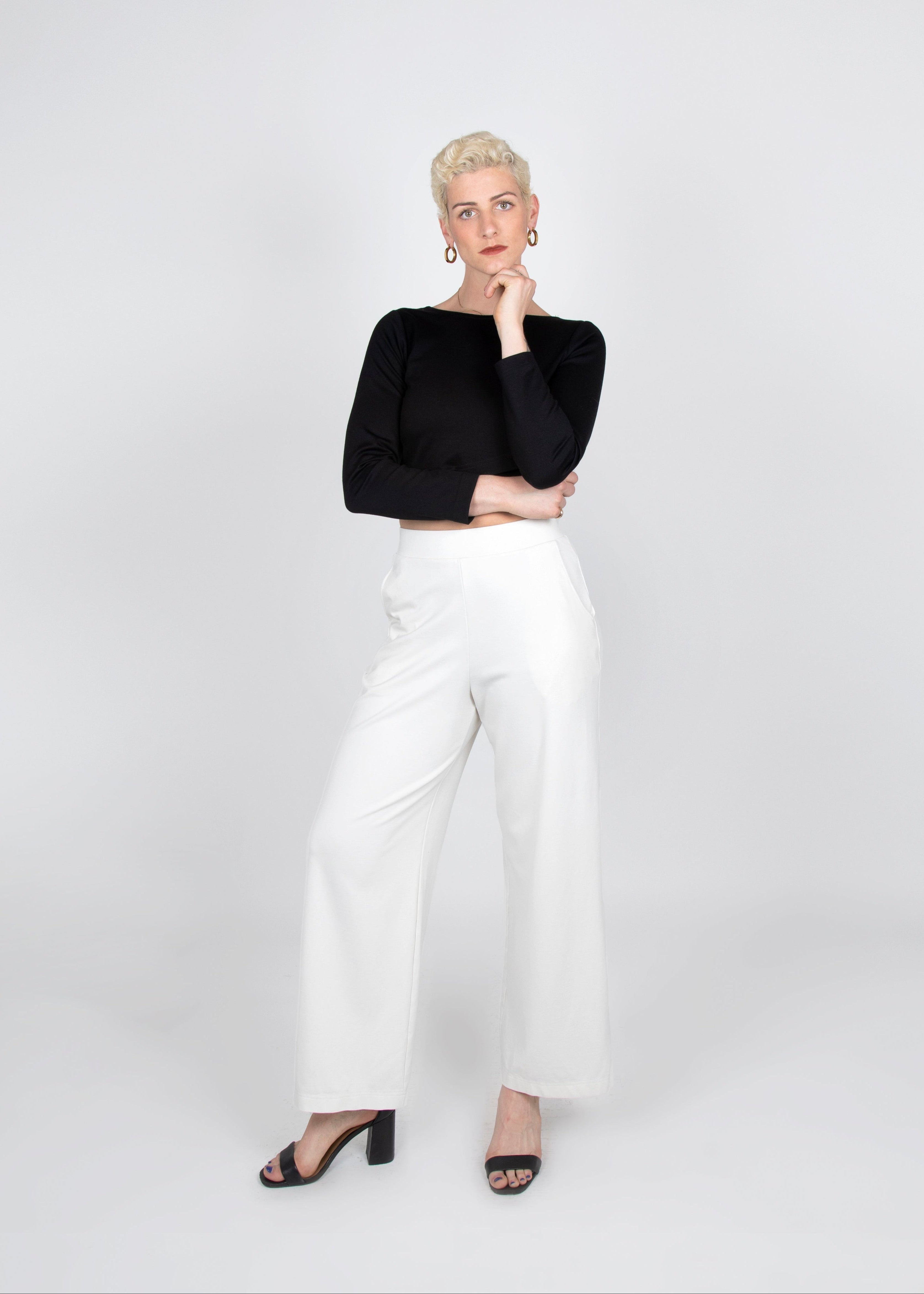 Bantam Pant in Cream