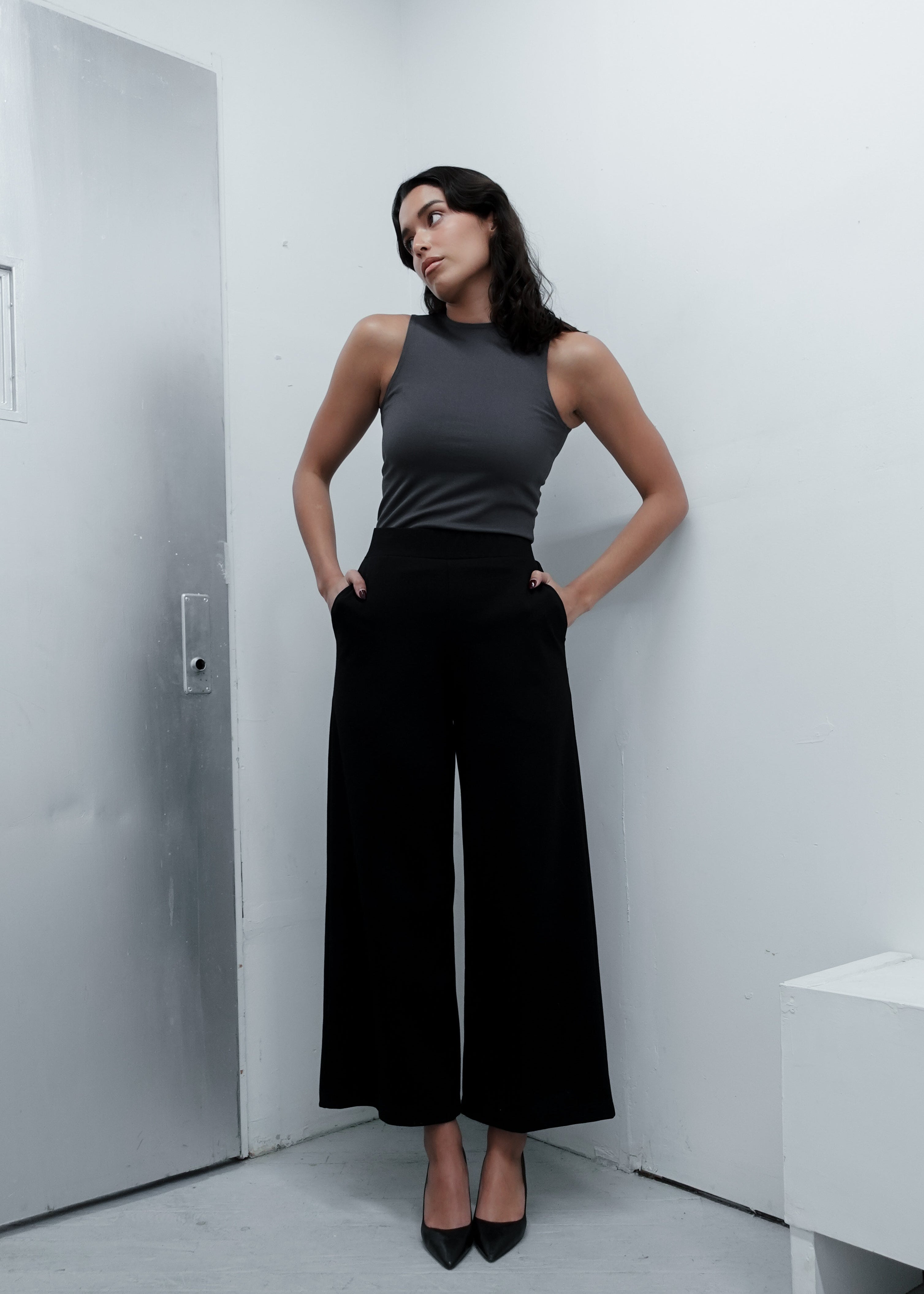 Sparrow Top 2-in-1 in Pewter