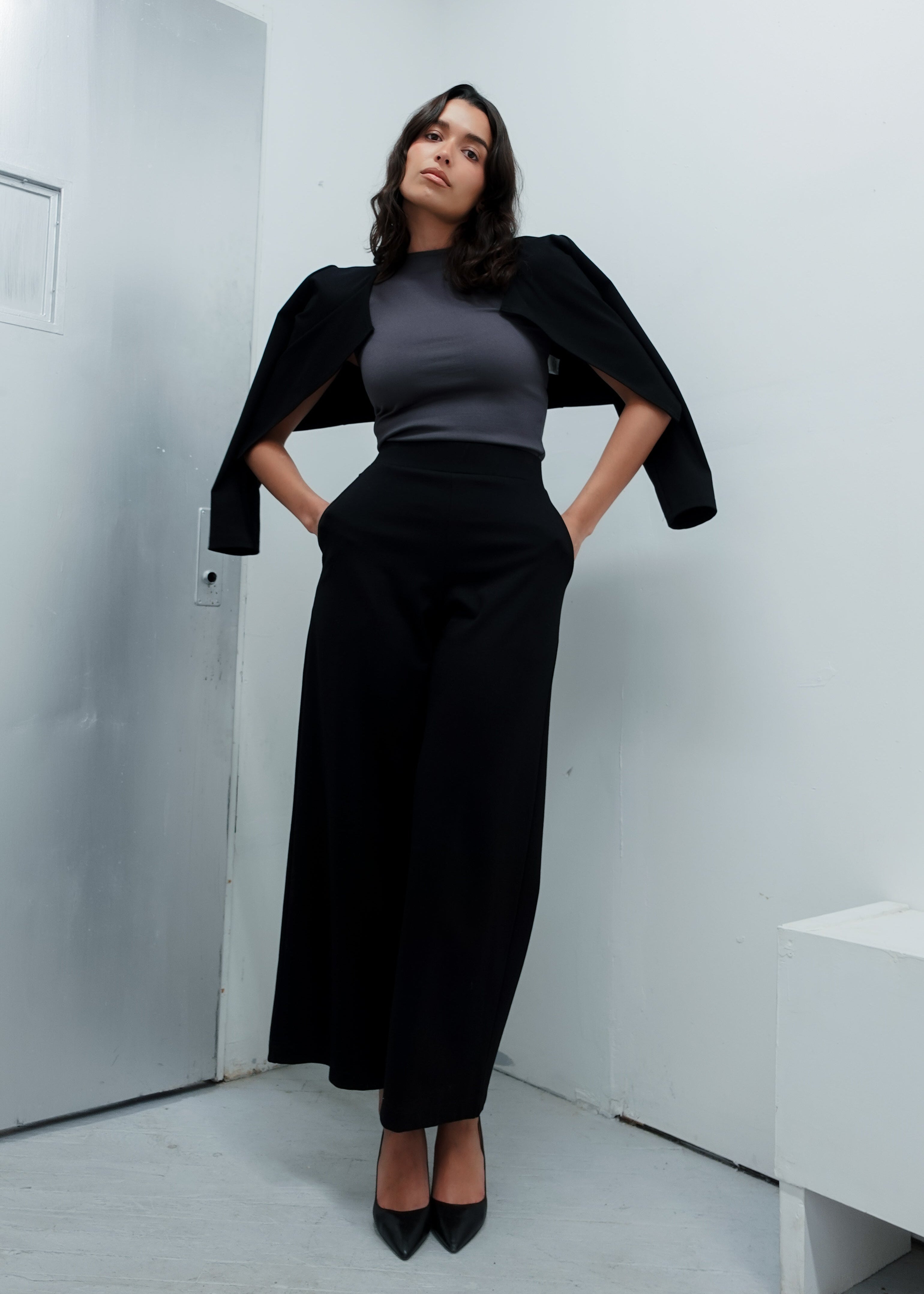 Sparrow Top 2-in-1 in Pewter