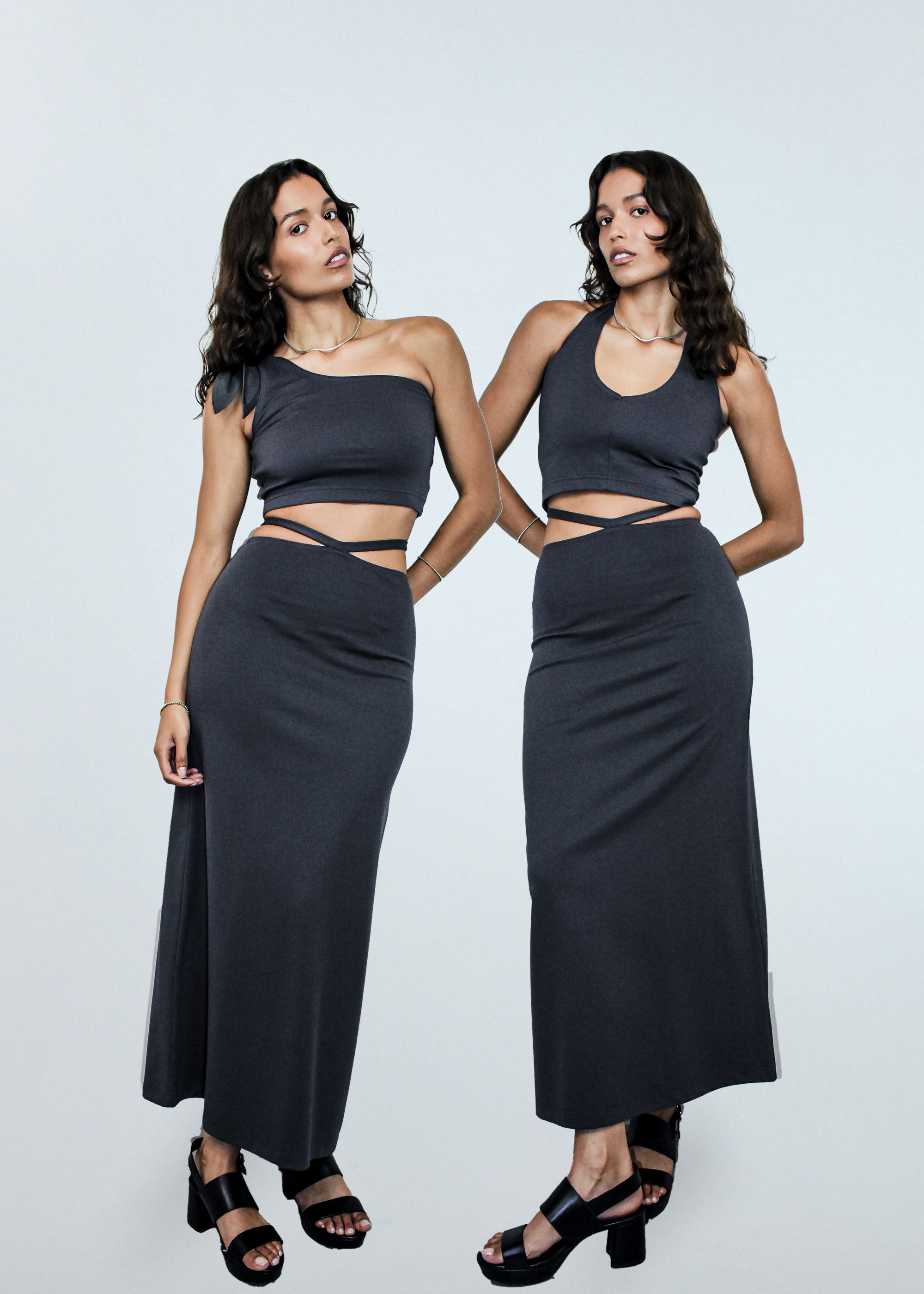 Starling Crop 2-in-1 in Pewter