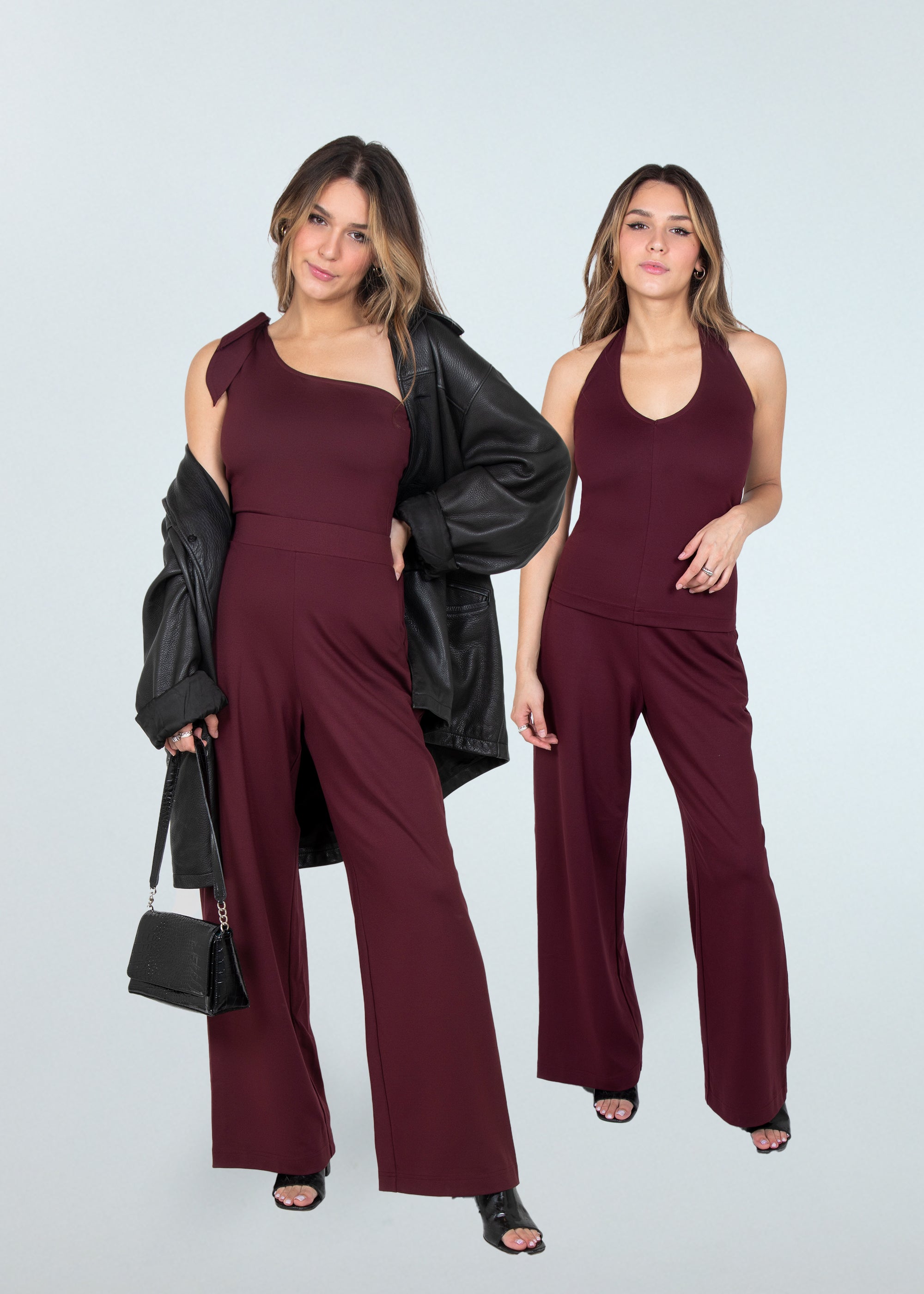 Starling Top 2-in-1 in Burgundy