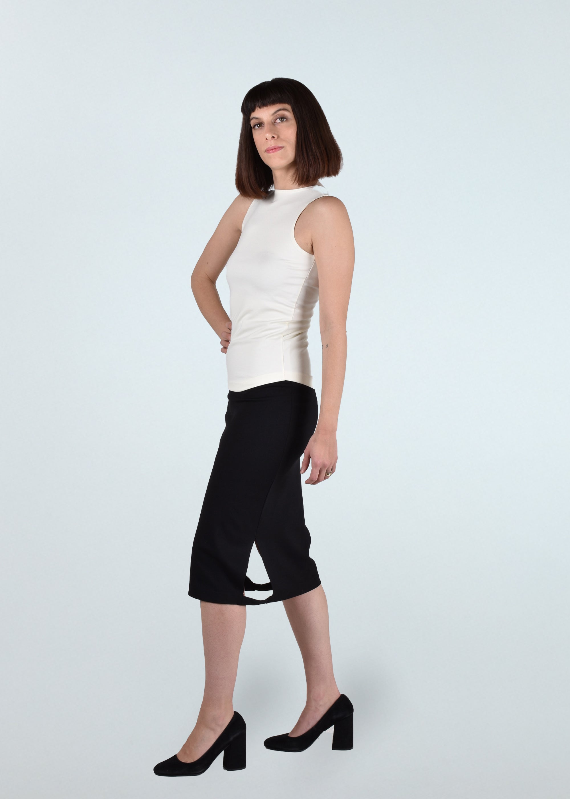 Sparrow Top 2-in-1 in Cream