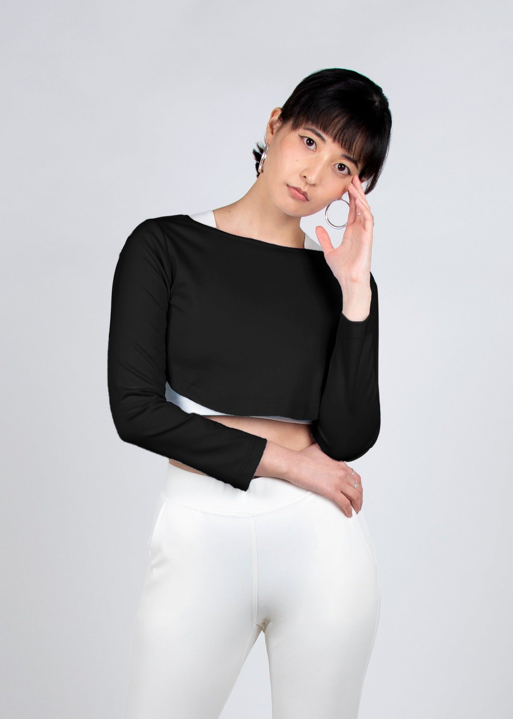 Finch Top 2-in-1 in Black