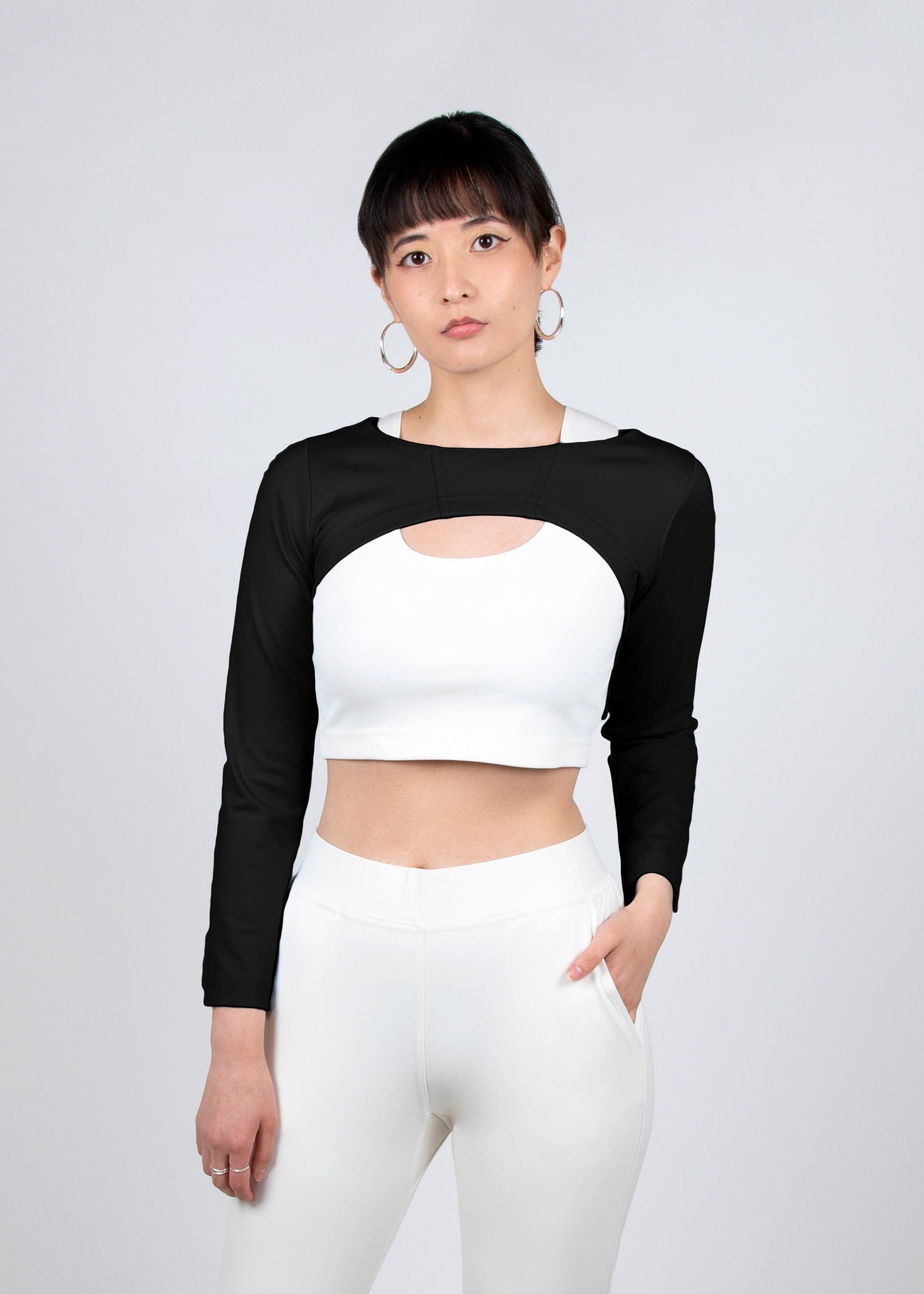 Finch Top 2-in-1 in Black