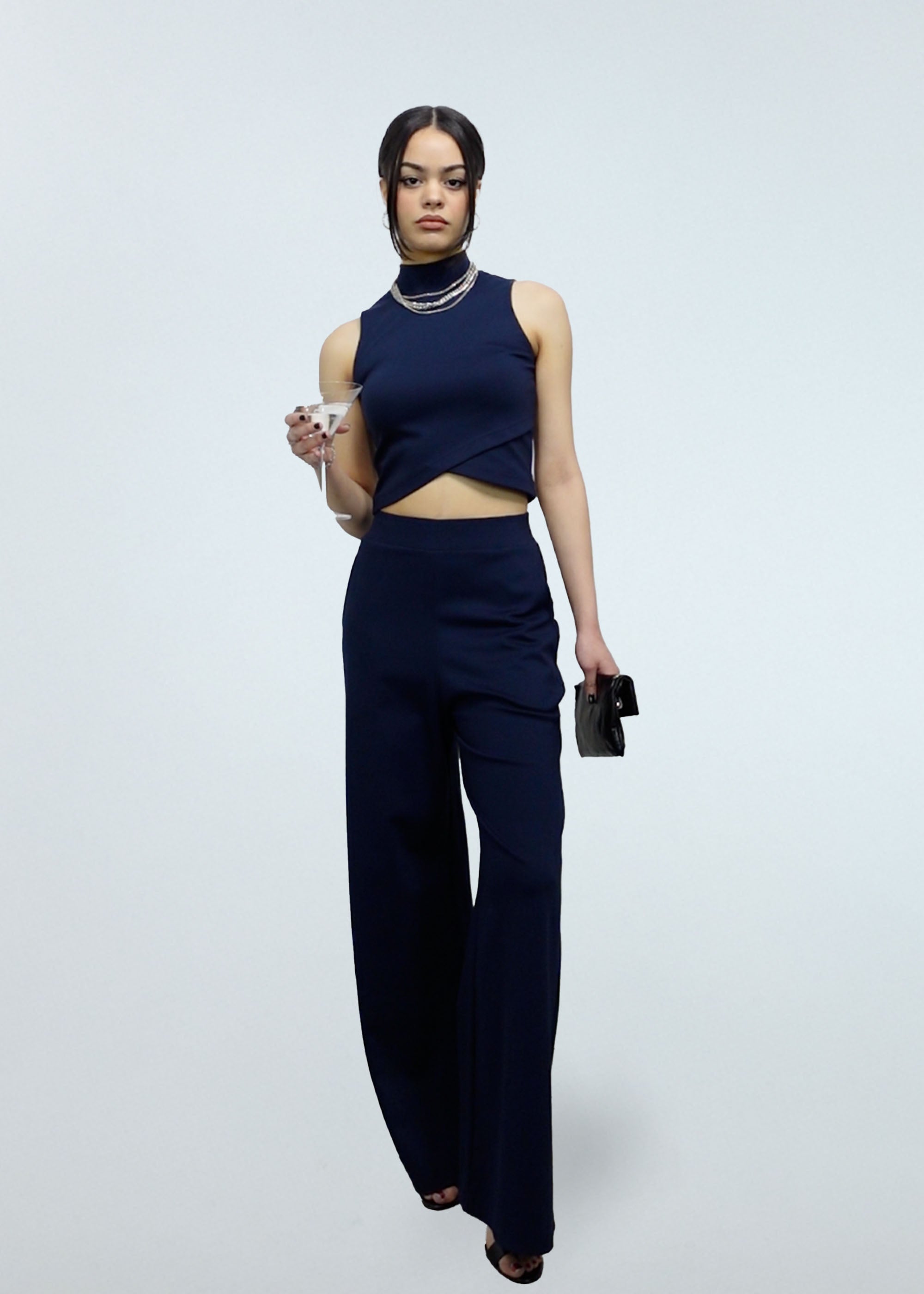 Plover Top 2-in-1 in Navy