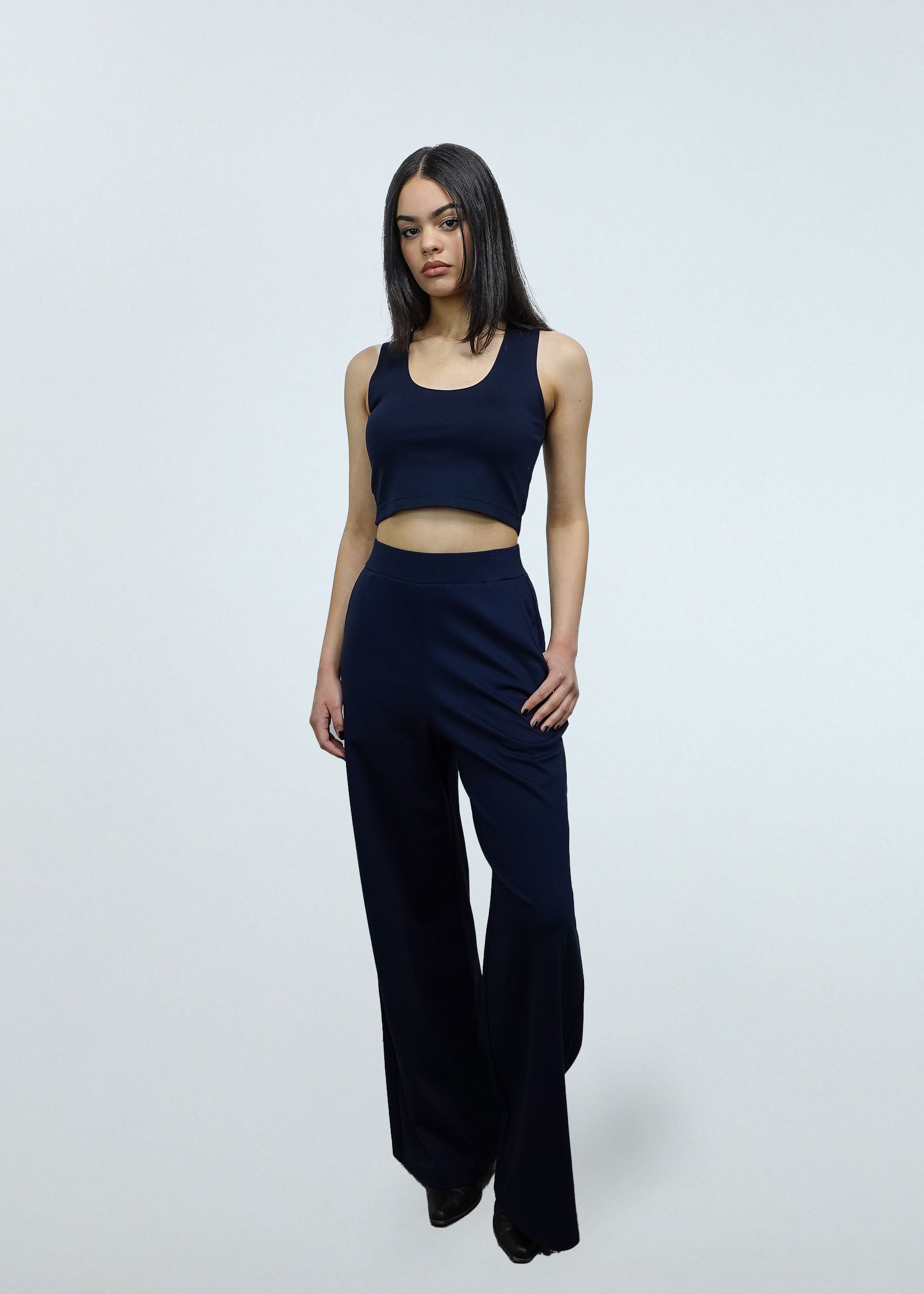 Sparrow Crop 2-in-1 in Navy
