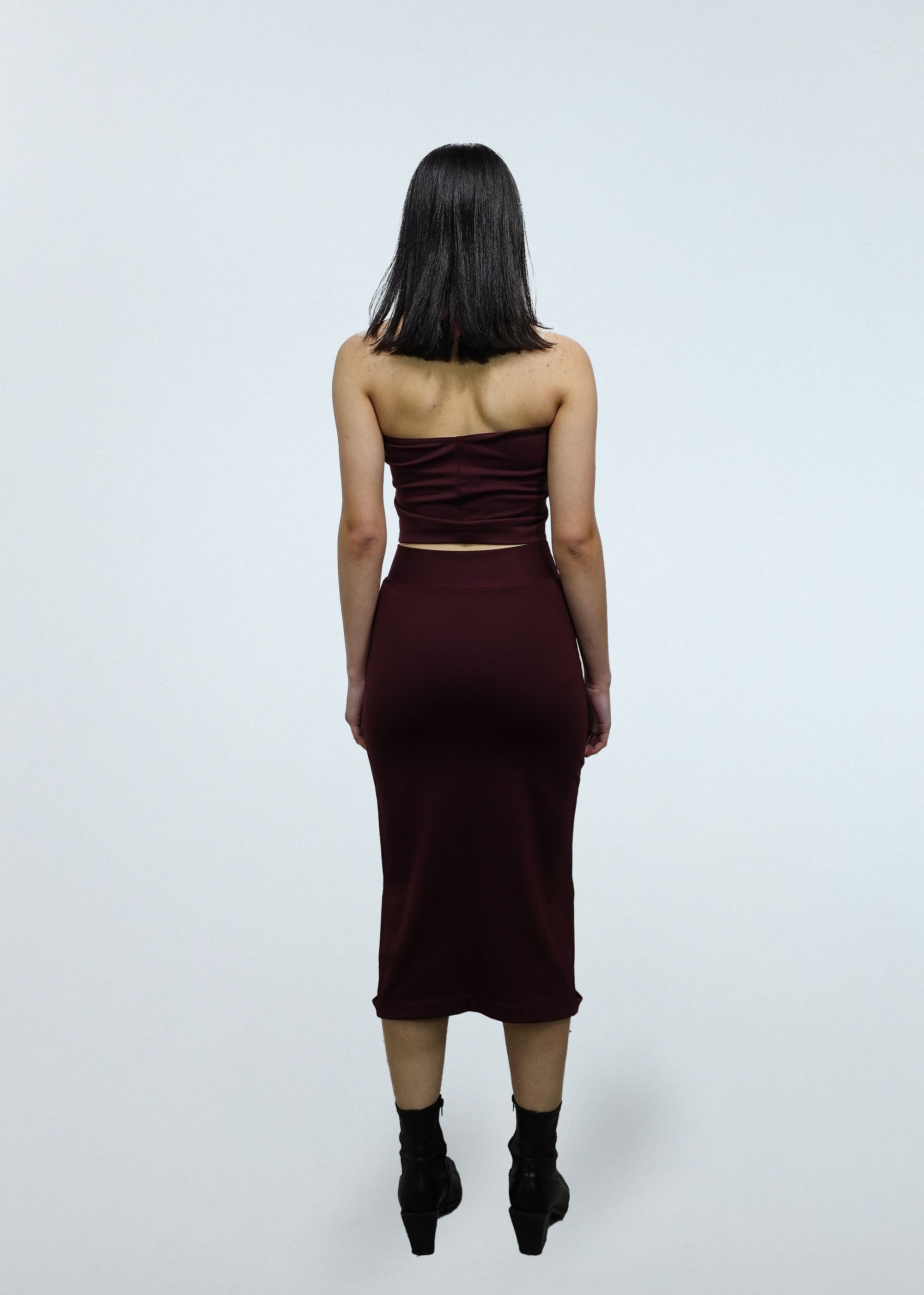 Starling Crop 2-in-1 in Burgundy