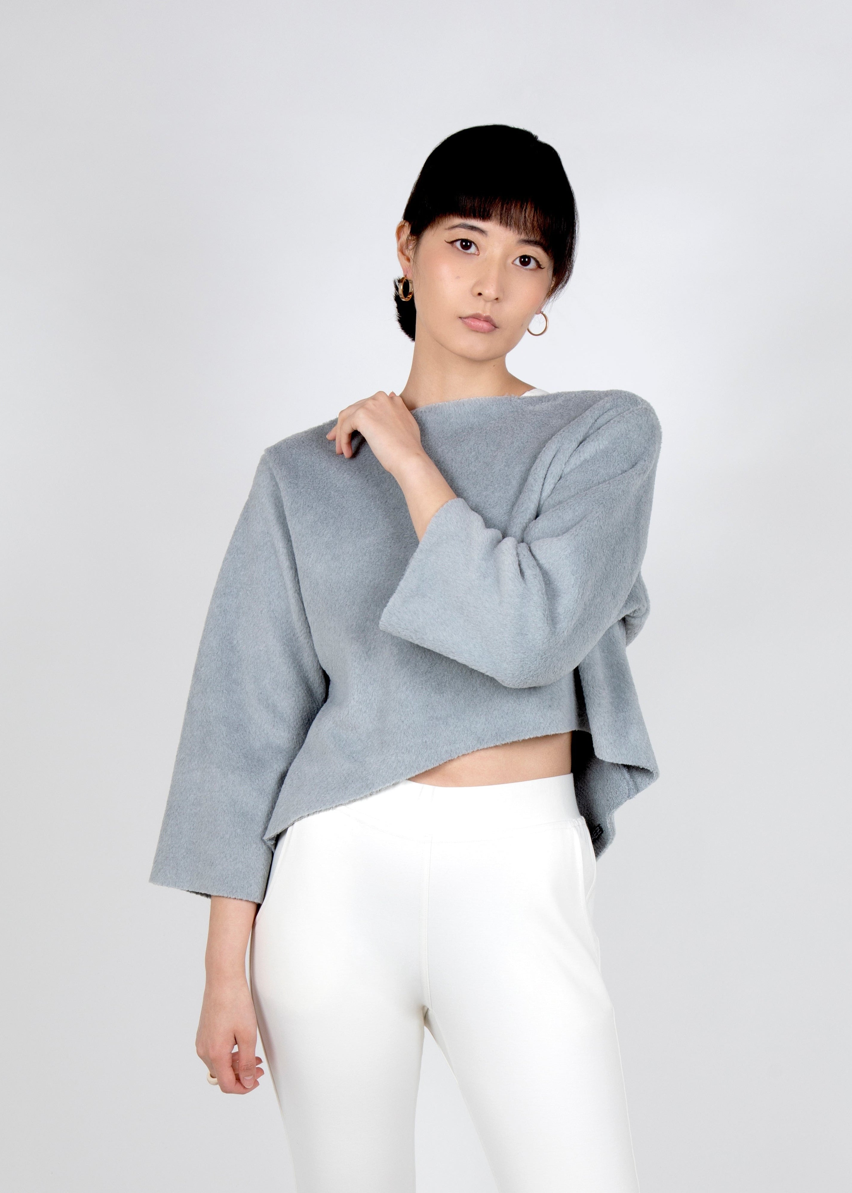 Polartec® Fuzzy Ibis Top 2-in-1 in Grey