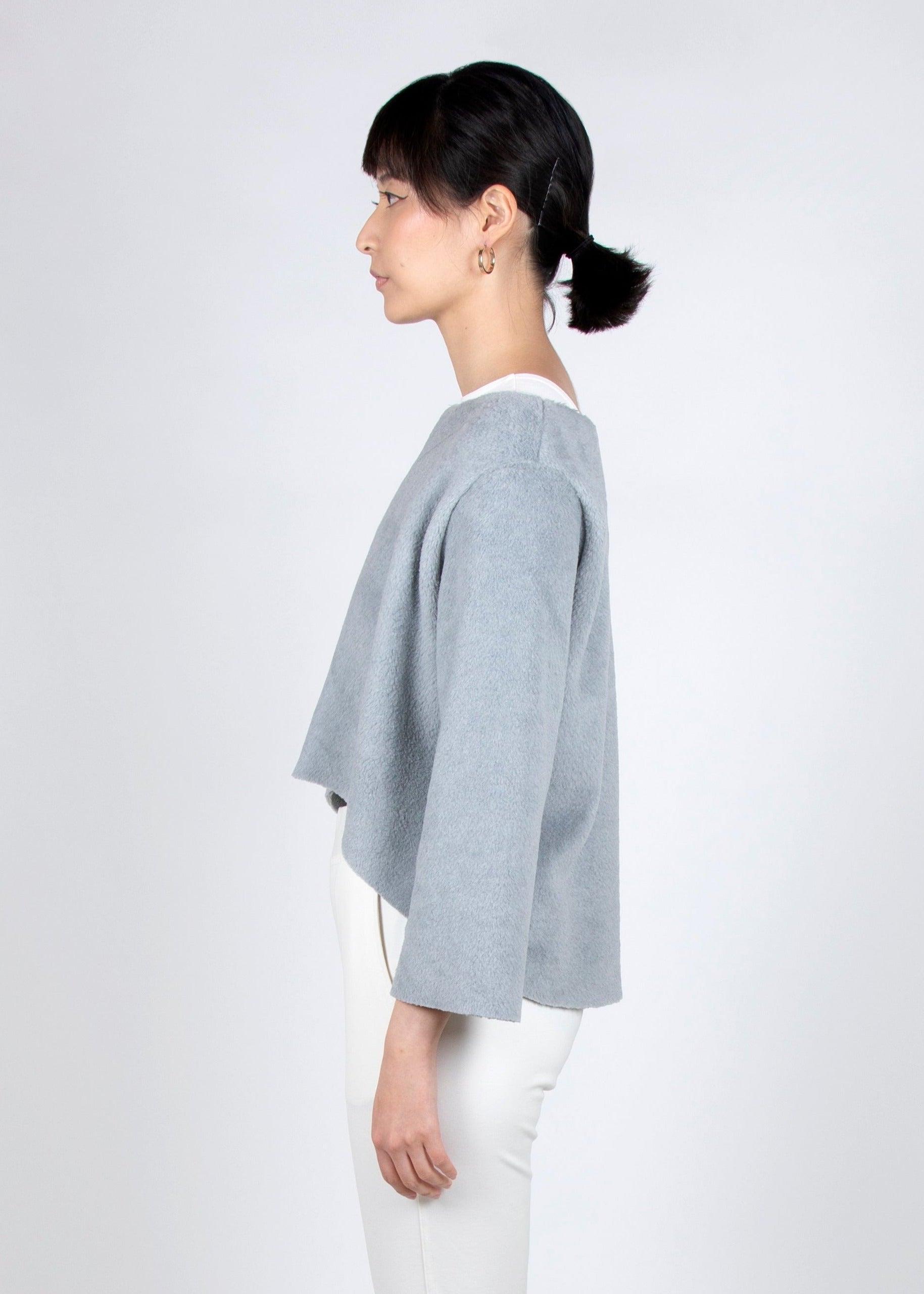 Polartec® Fuzzy Ibis Top 2-in-1 in Grey