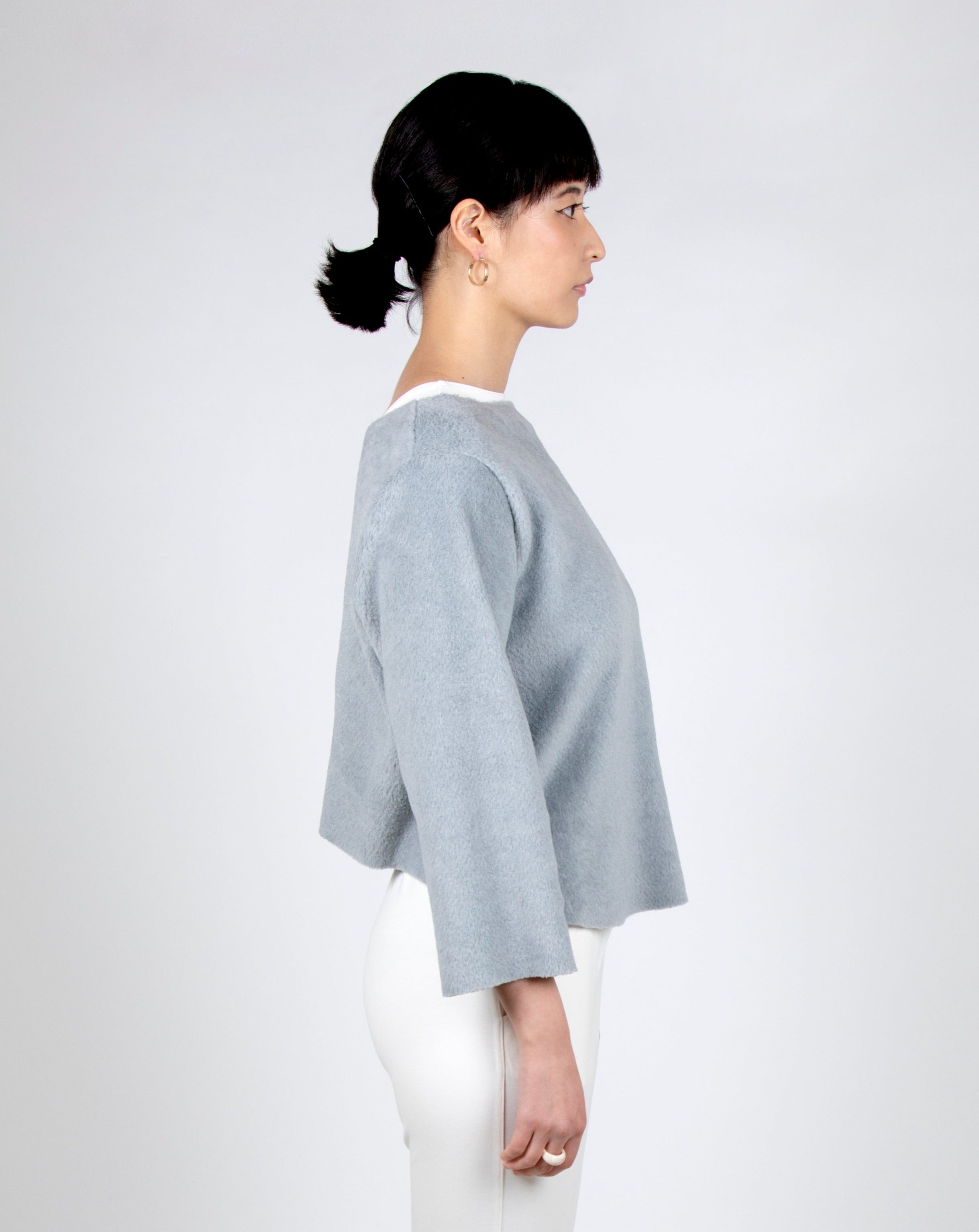 Polartec® Fuzzy Ibis Top 2-in-1 in Grey