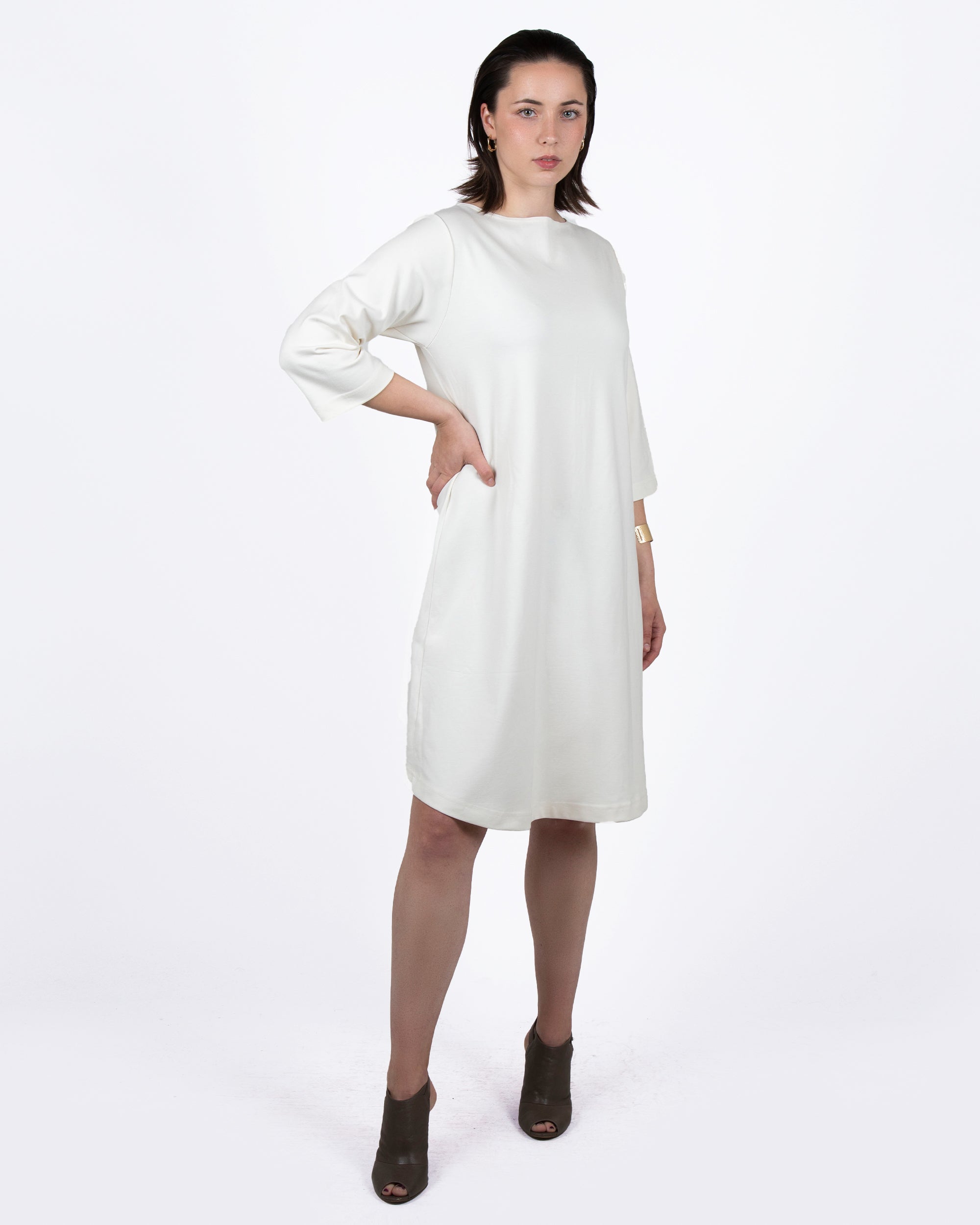 Ibis Dress 2-in-1 in Cream