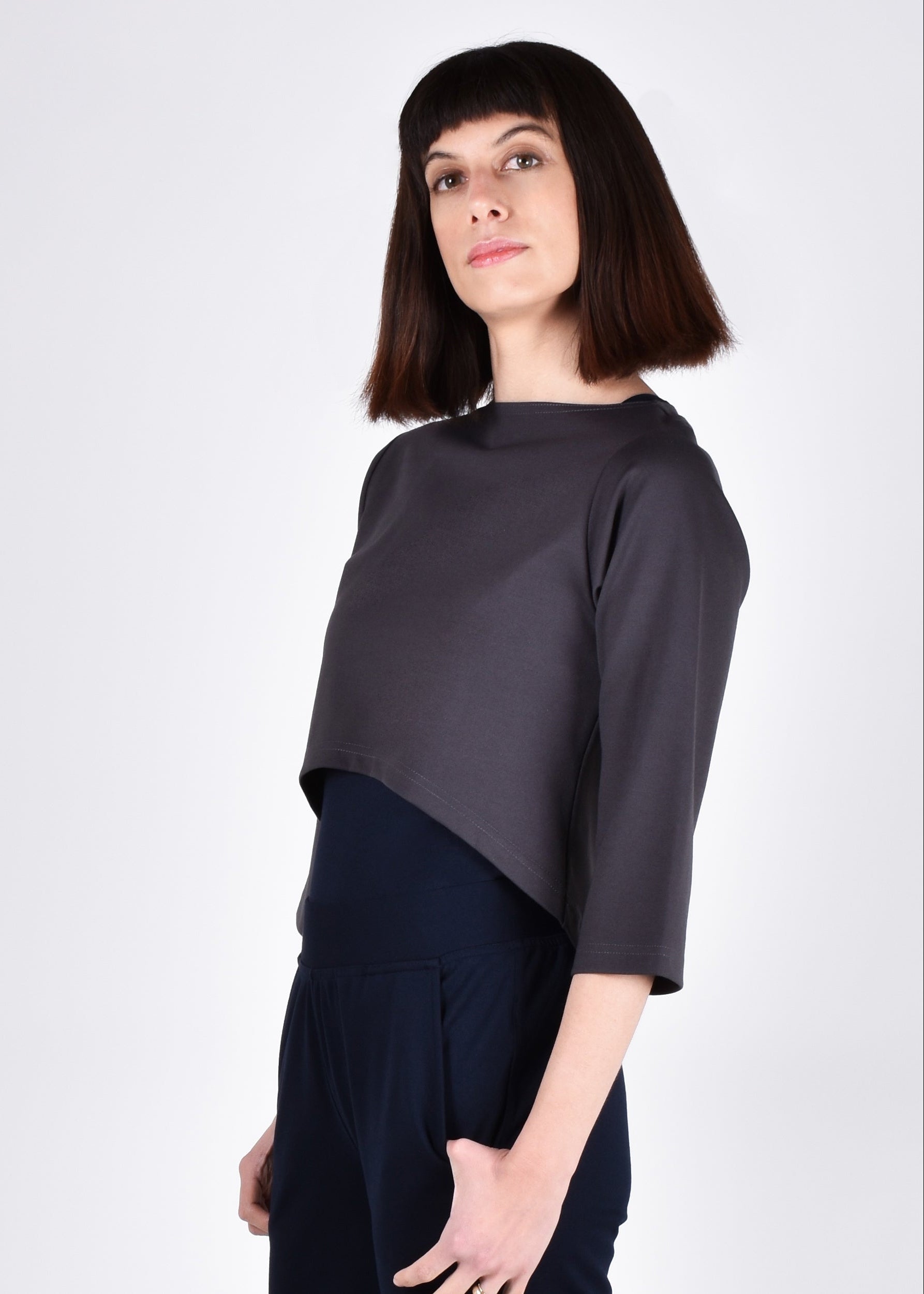 Ibis Top 2-in-1 in Pewter