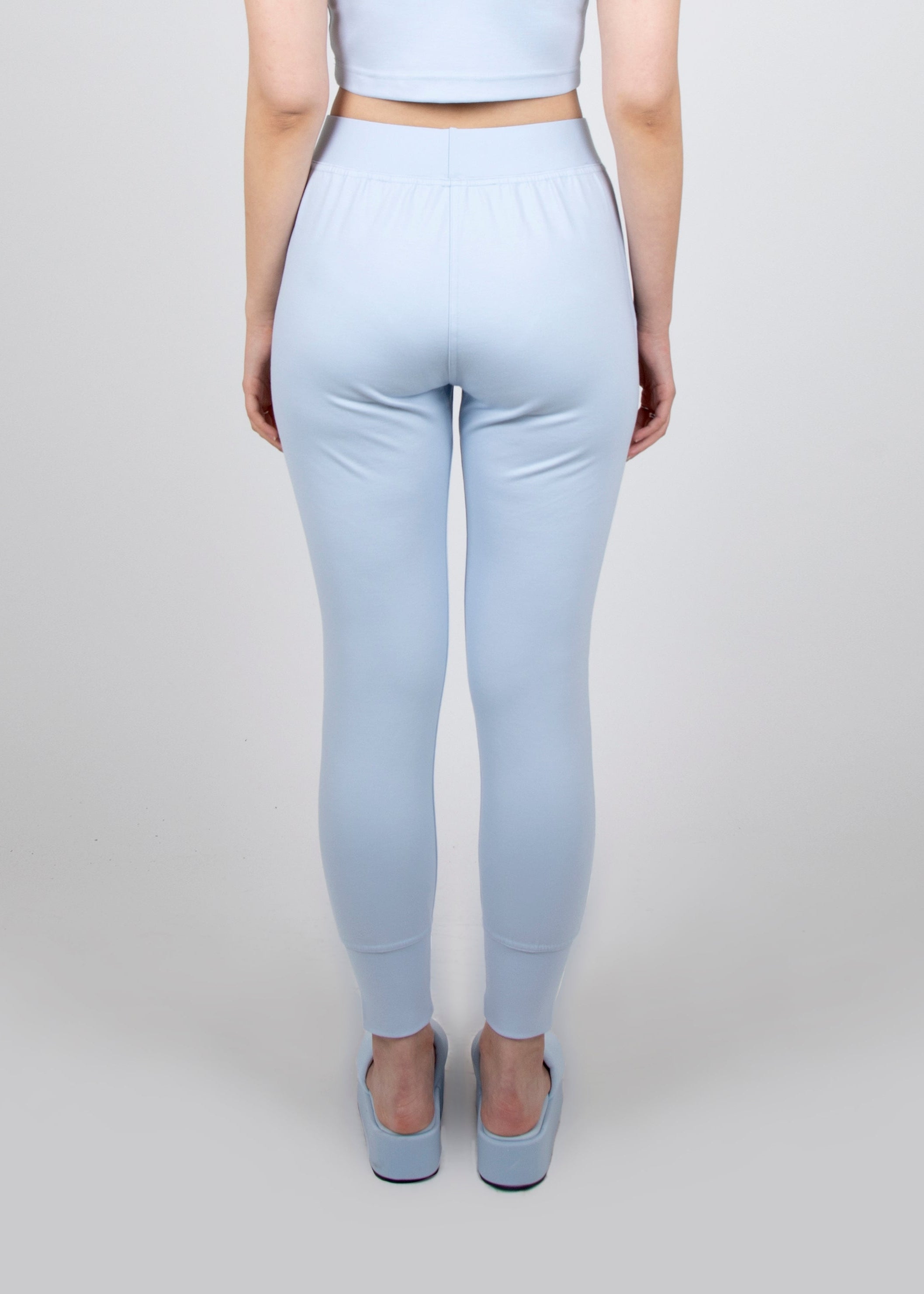 Mocking J Joggers in Baby Blue