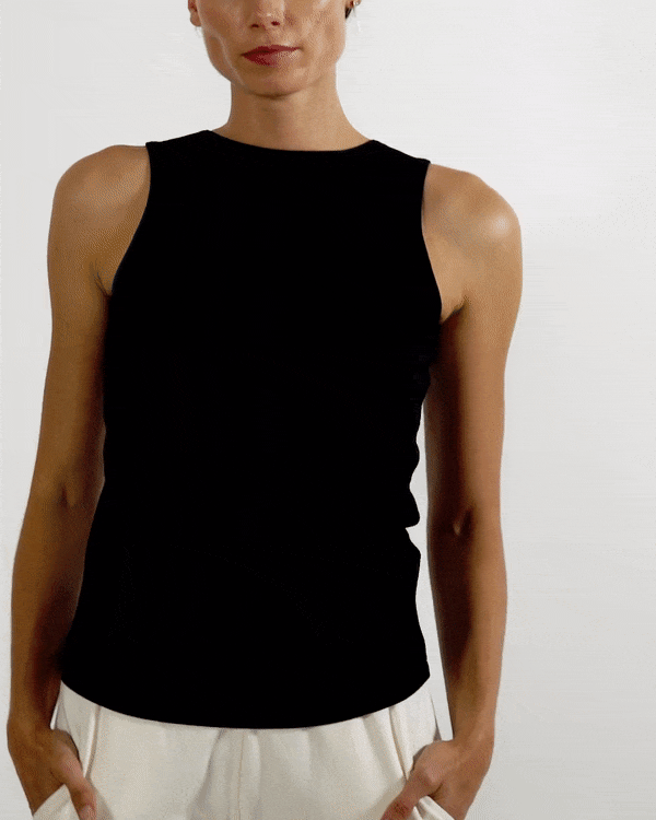 Sparrow Top in Cream 2-in-1 - PARIDAEZ