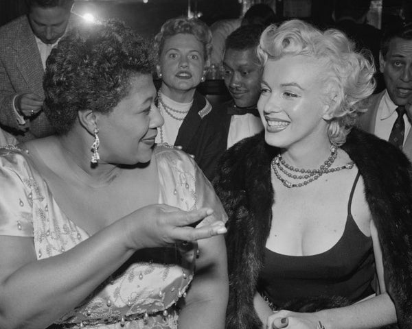 Gal Pals Ella Fitzgerald and Marilyn Monroe