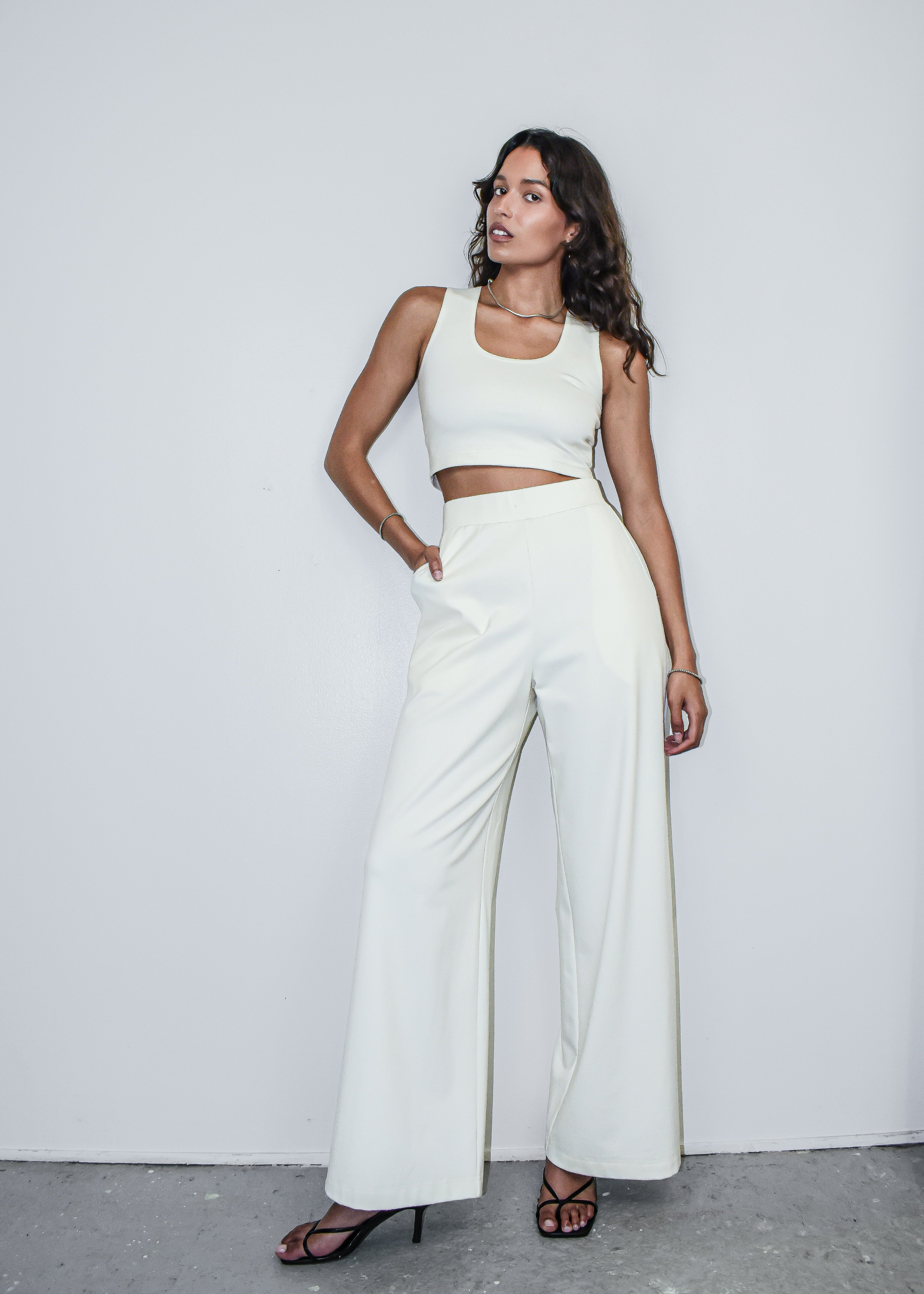 Bantam Pant in Cream