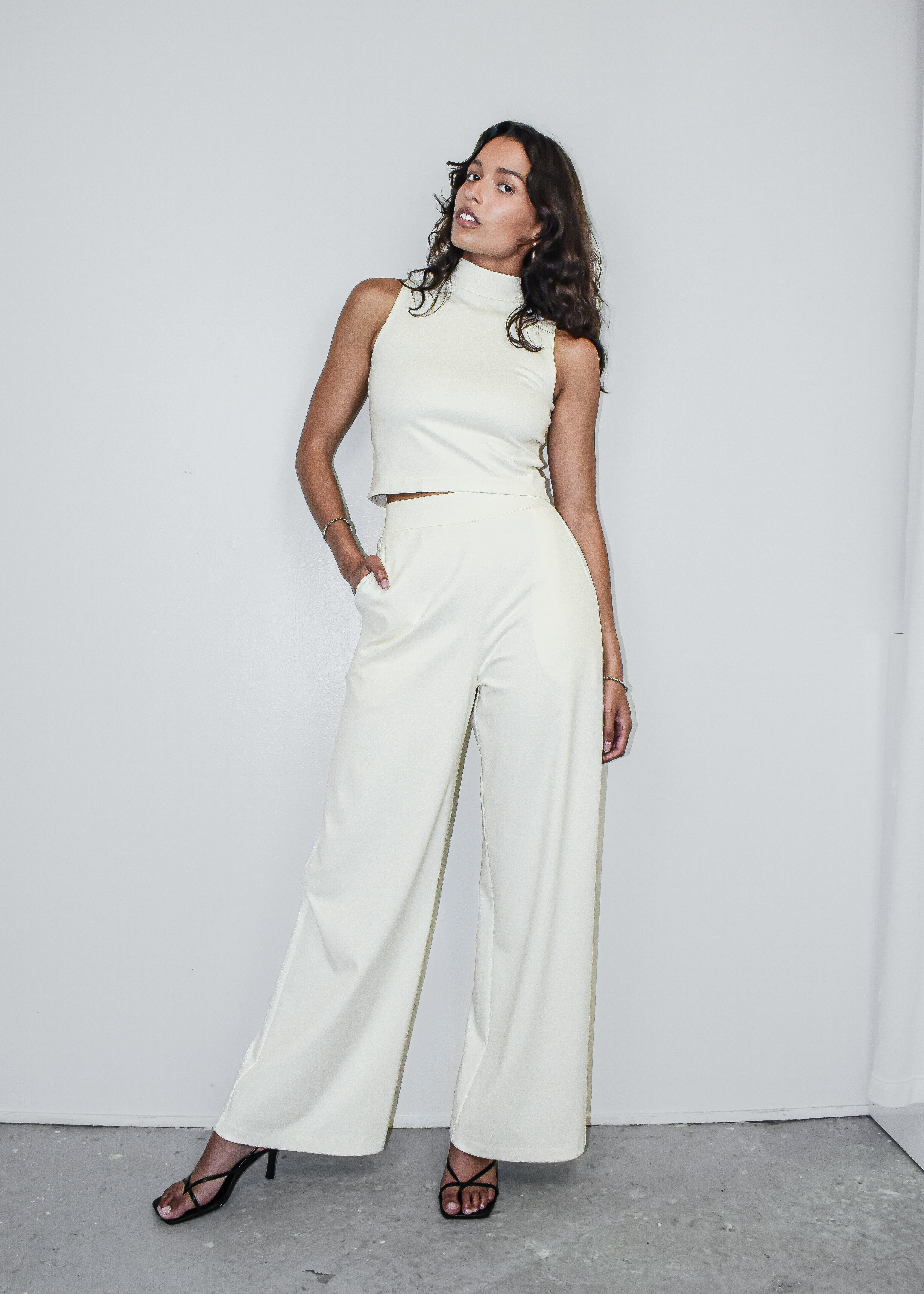 Plover Top 2-in-1 in Cream