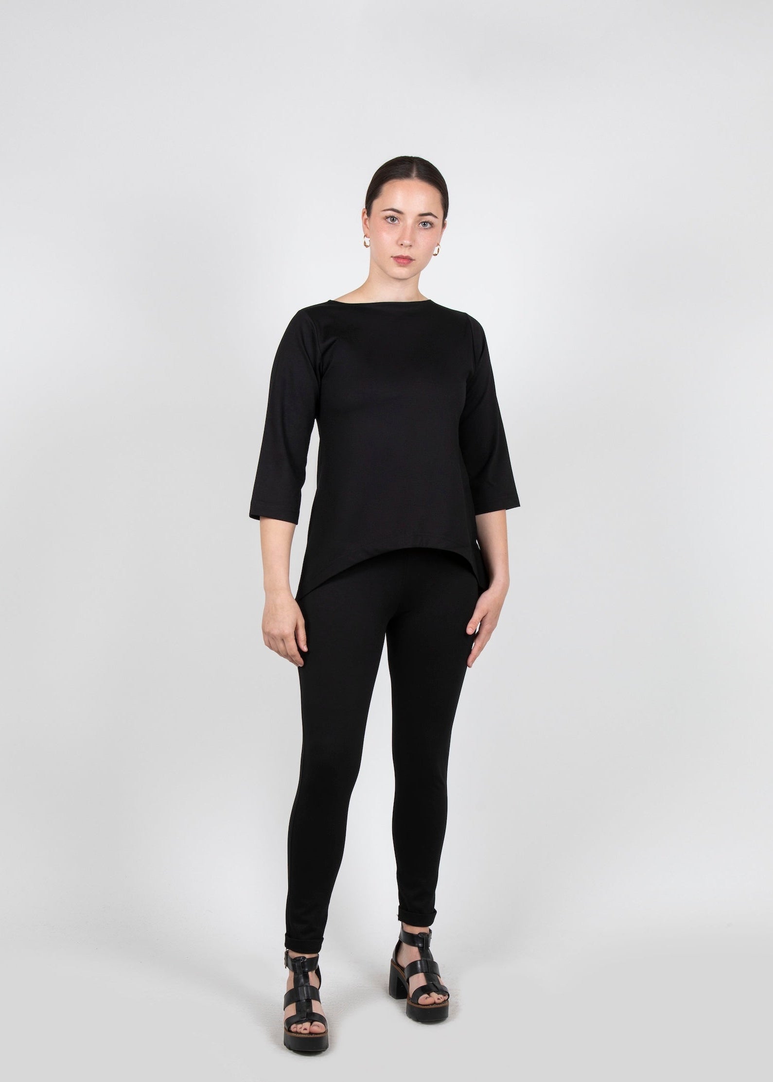 Ibis Long Top 2-in-1 in Black