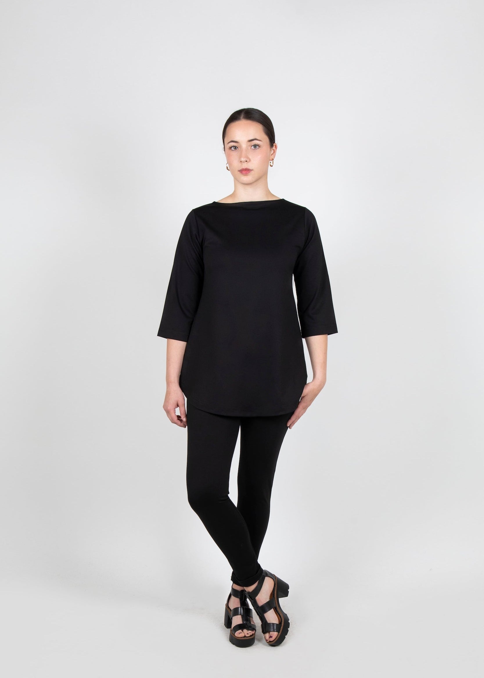 Ibis Long Top 2-in-1 in Black