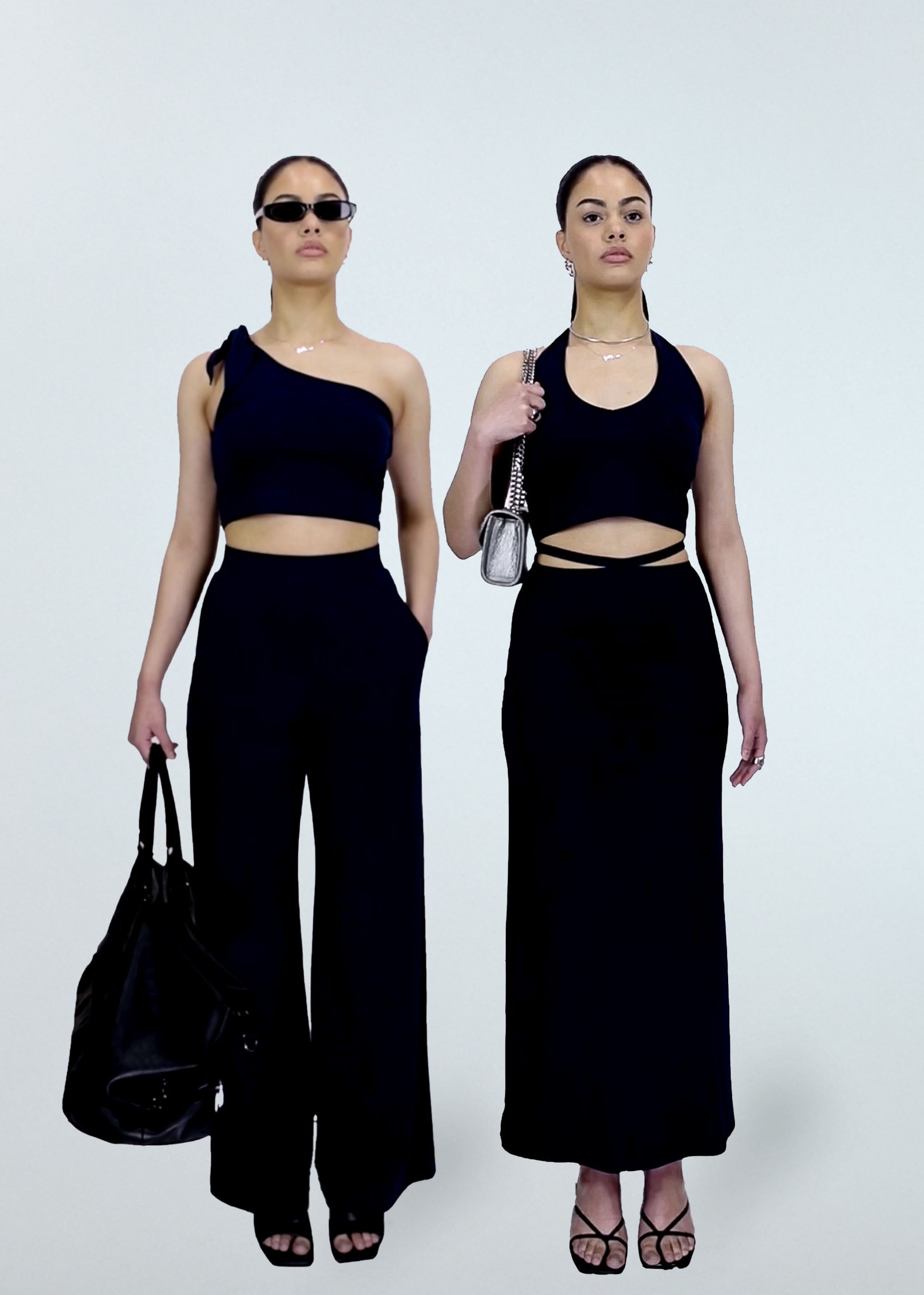 Starling Crop 2-in-1 in Black