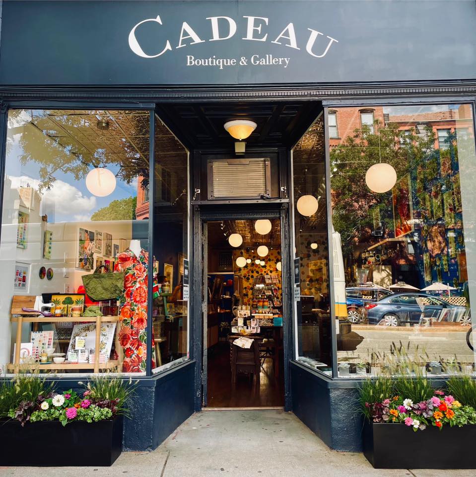 Cadeau Boutique and Gallery Storefront Image, South End Boston