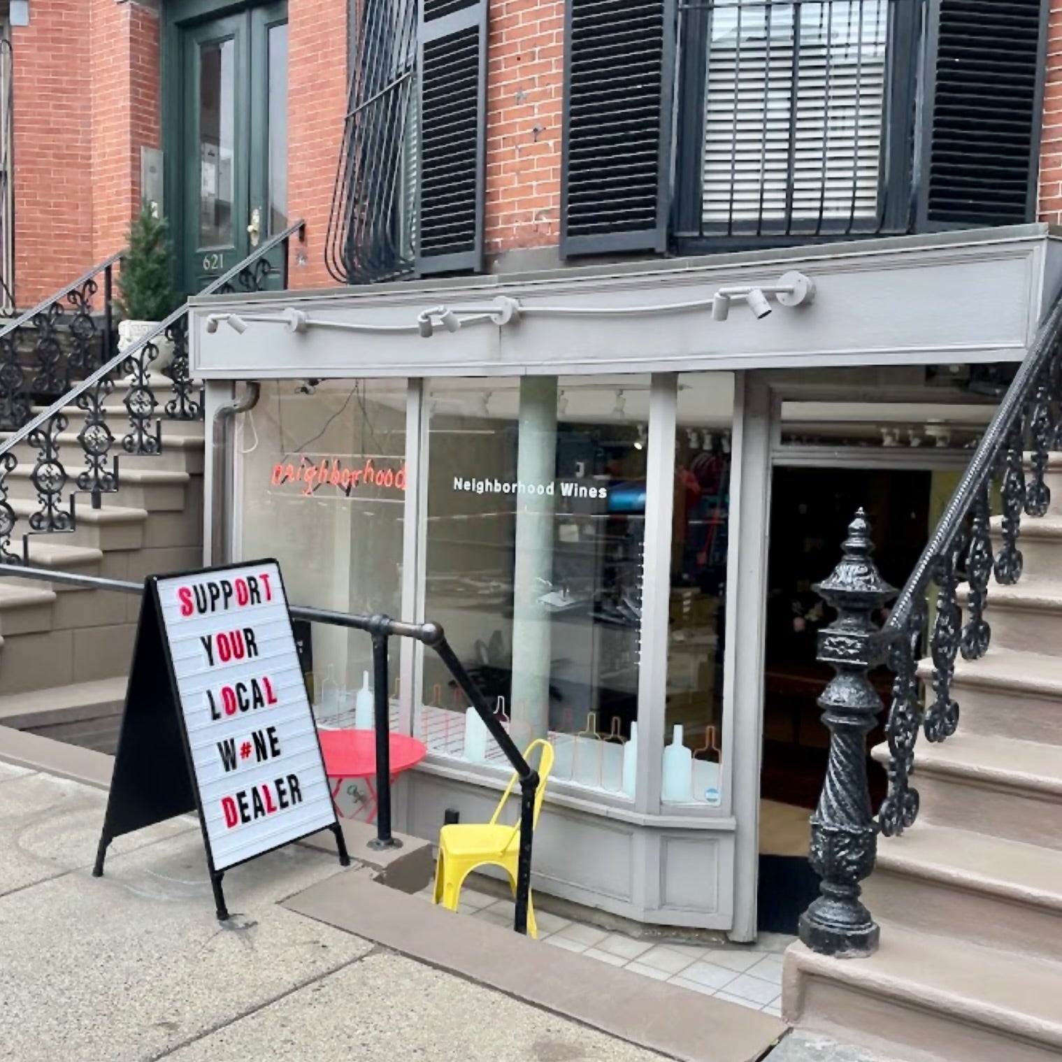 Neighborhood Wine Storefront South End Boston, Support Local Businesses