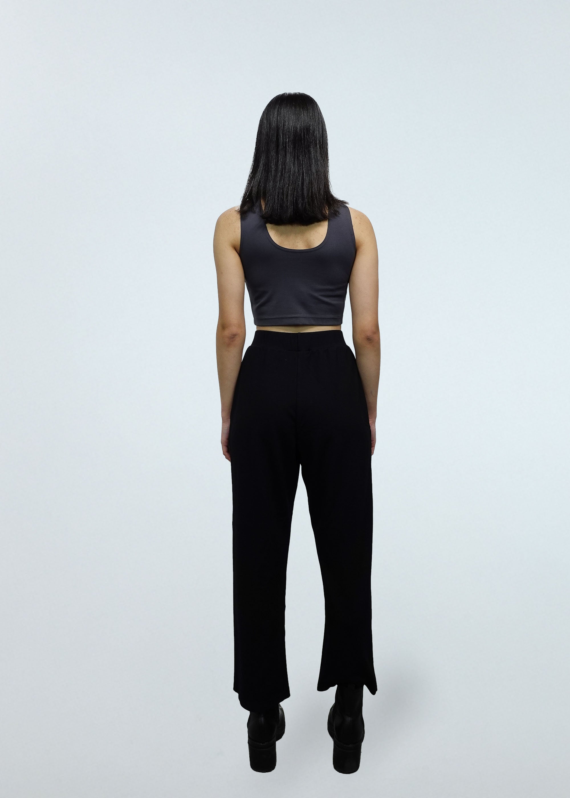 Sparrow Crop 2-in-1 in Pewter