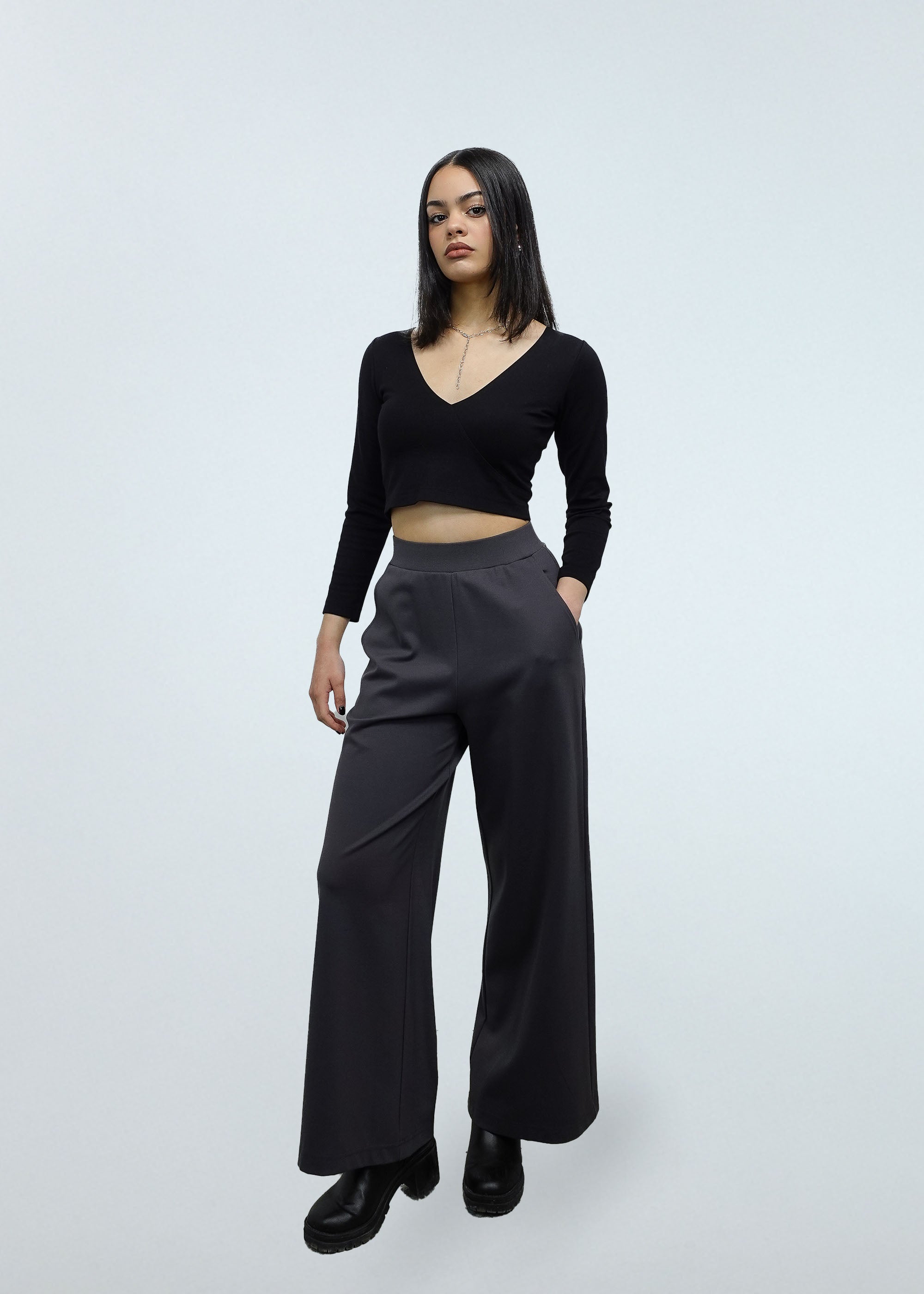 Bantam Pant in Pewter