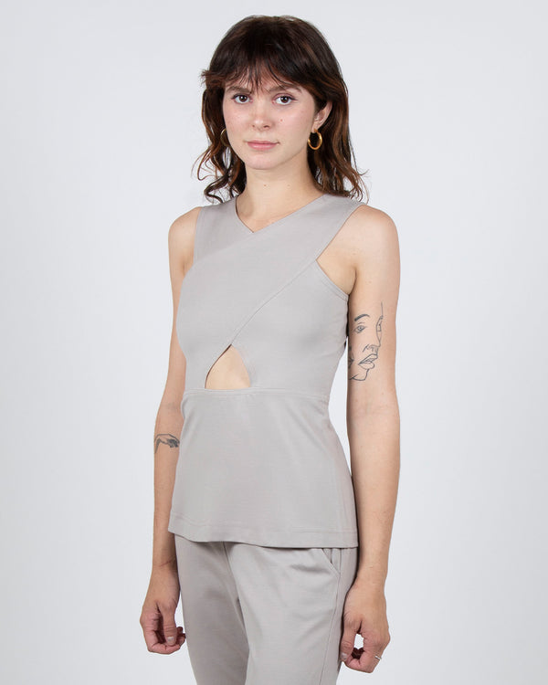 Bird of Paradise Top 2-in-1 in Taupe