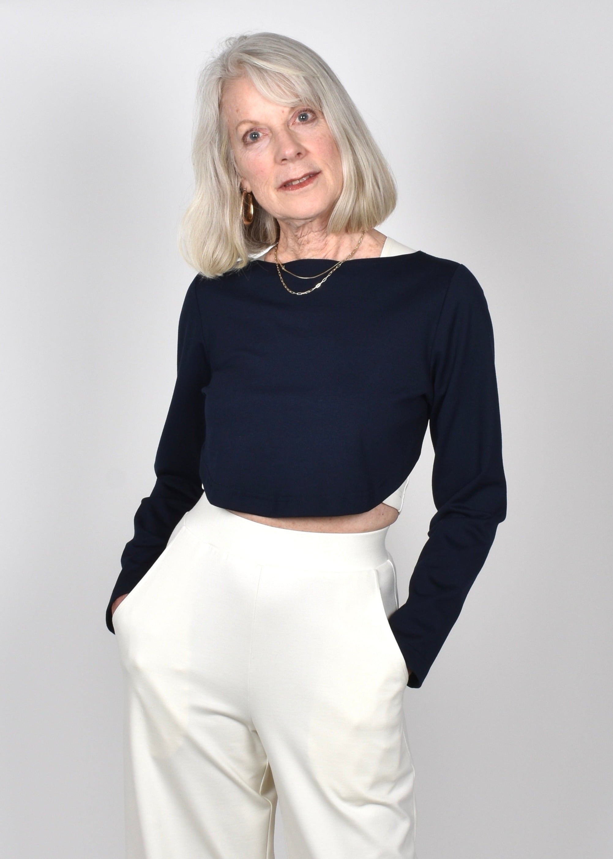 Finch Top 2-in-1 in Navy