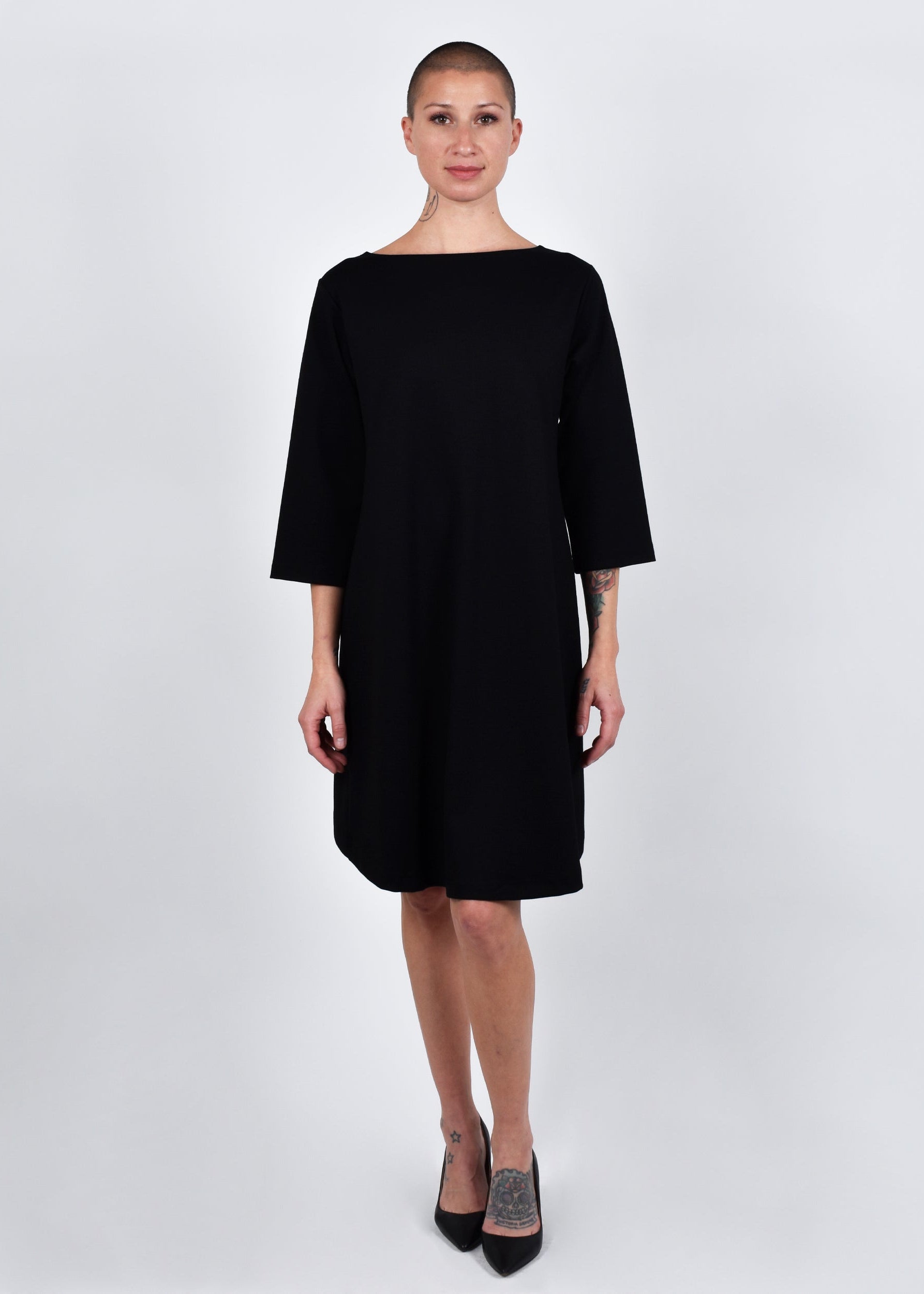 Ibis Dress 2-in-1 in Black