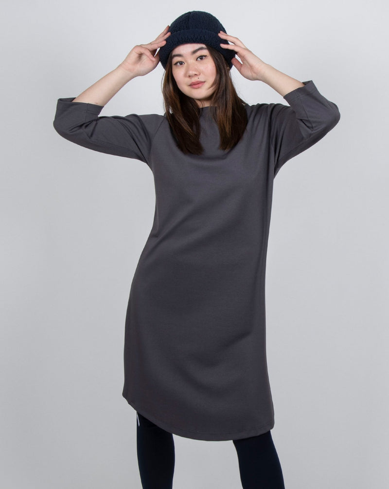 Ibis Dress 2-in-1 in Pewter