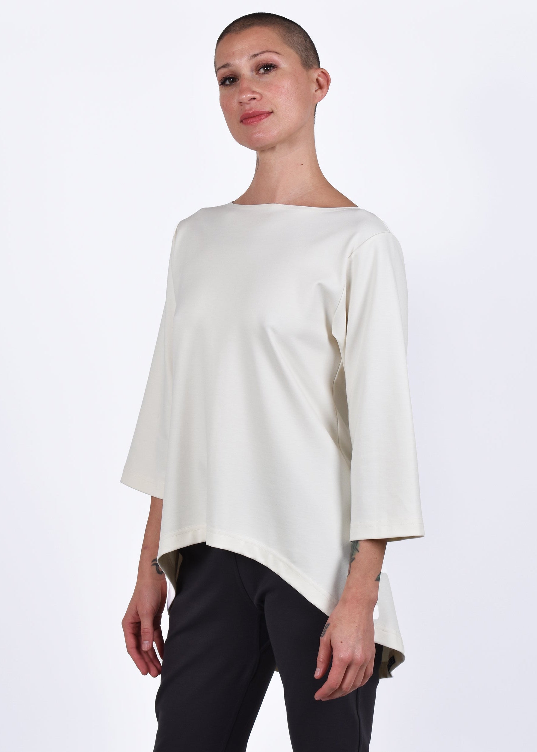 Ibis Long Top 2-in-1 in Cream