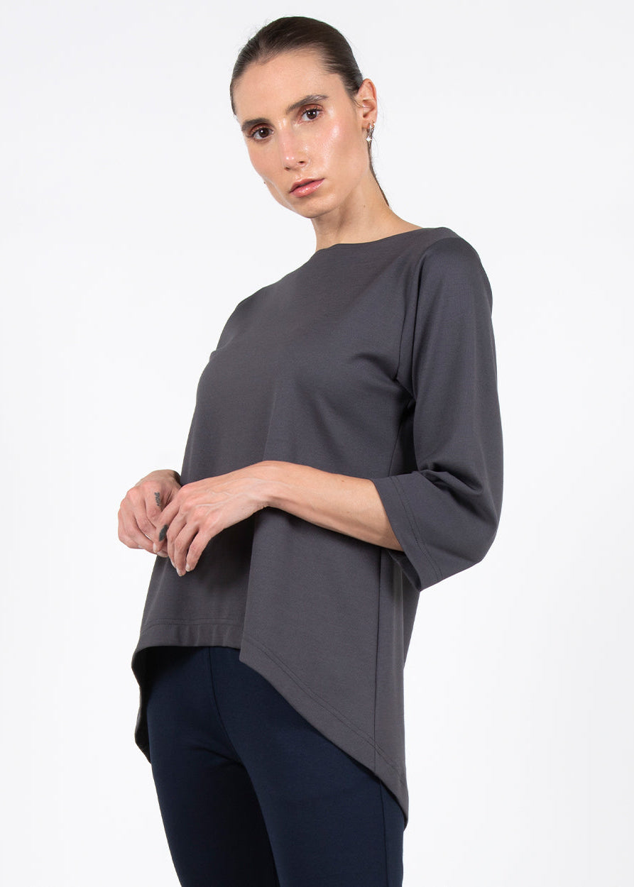 Ibis Long Top 2-in-1 in Pewter