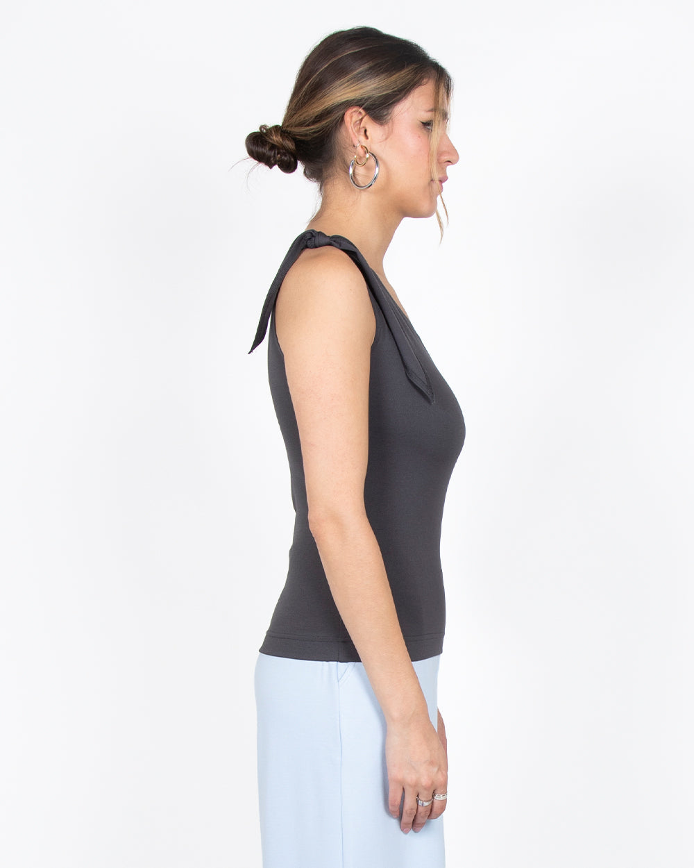 Starling Top 2-in-1 in Pewter