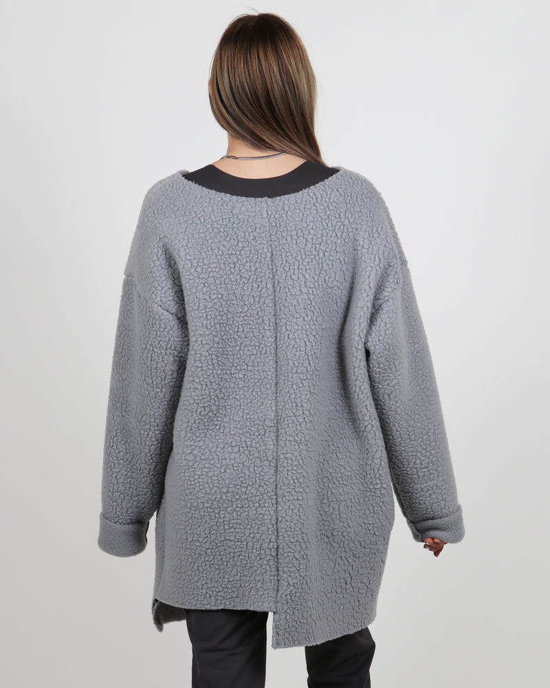 Puffin Unisex Top 2-in-1 in Grey