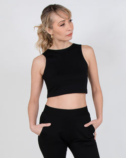 Sparrow Crop 2-in-1 in Black