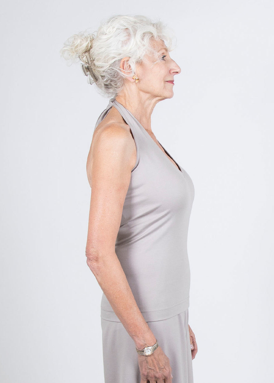 Starling Top 2-in-1 in Taupe